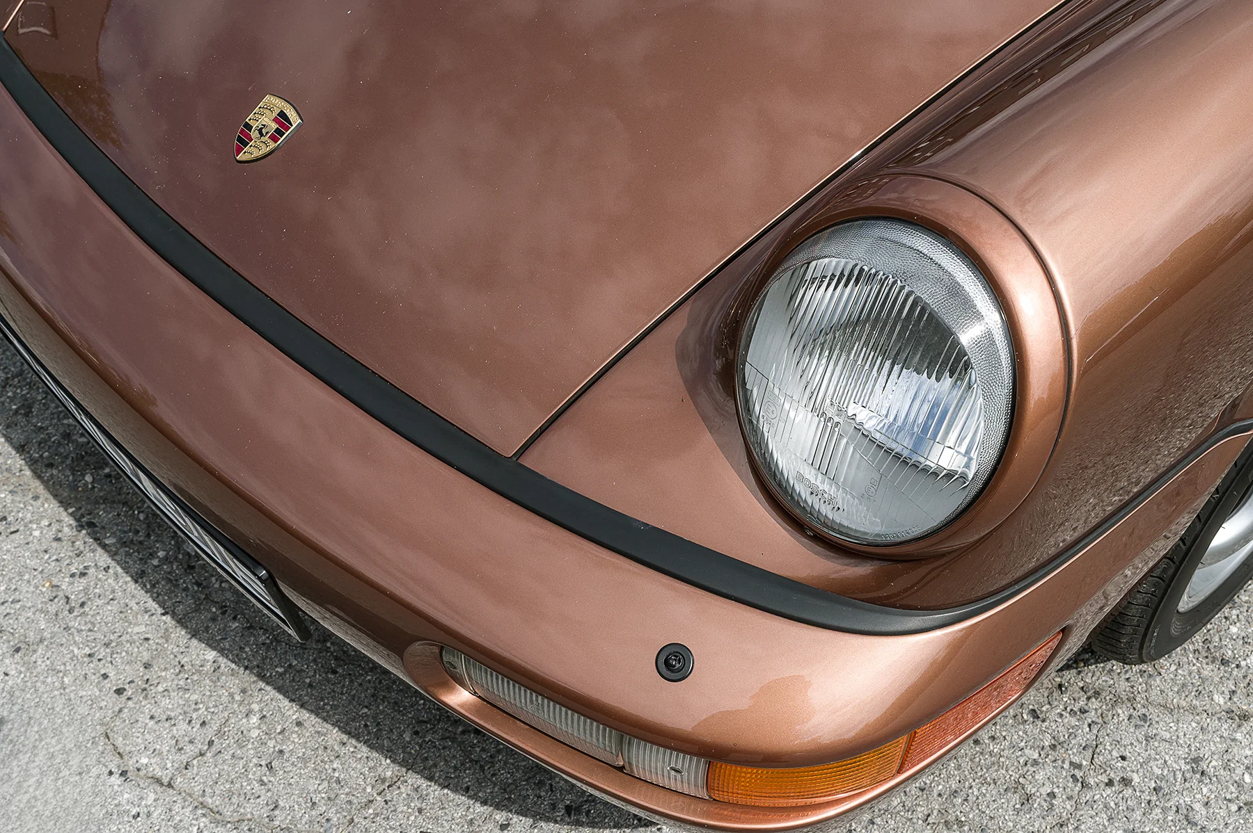 1990 Porsche 911 Carrera 2 in Cognac Brown Metallic
