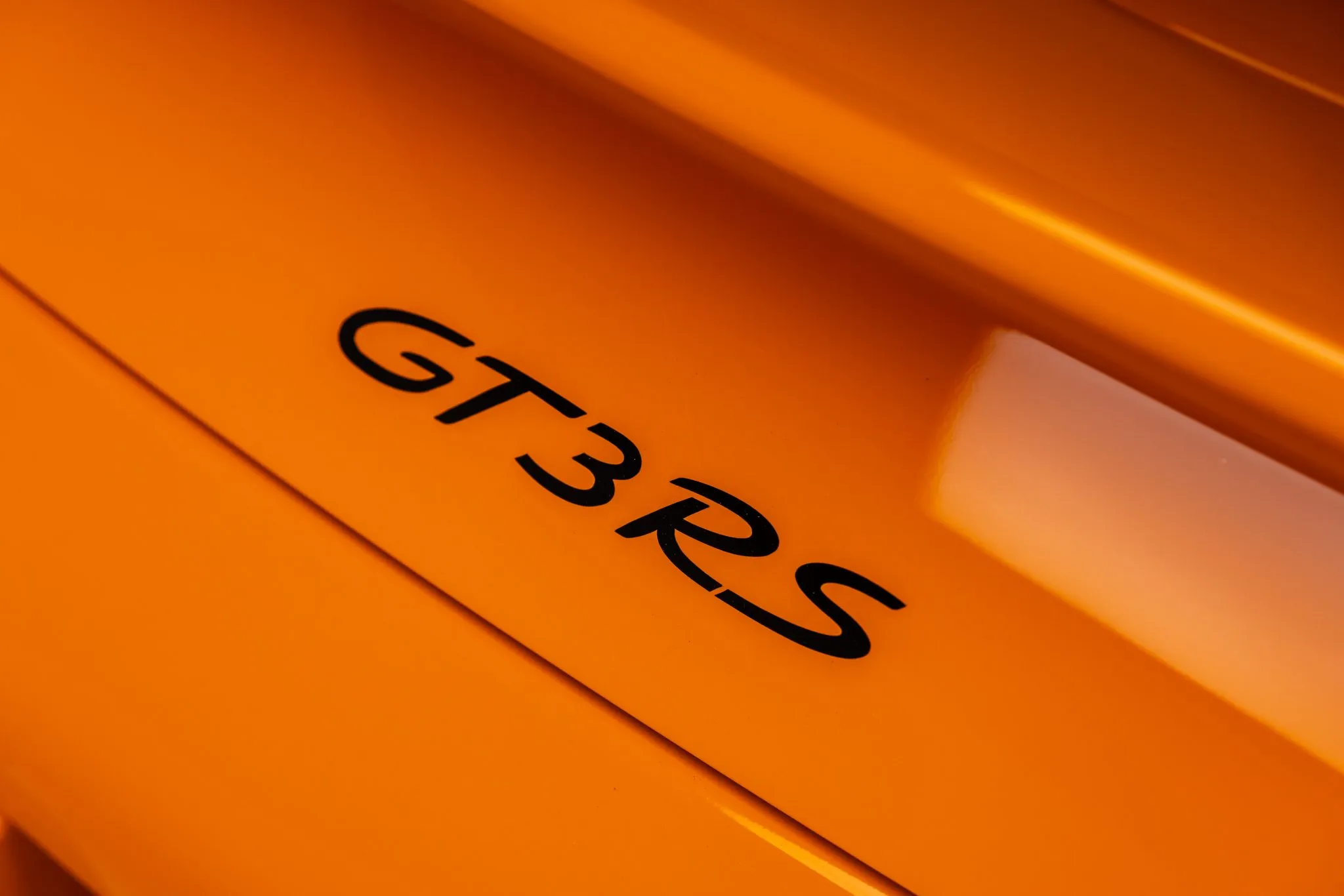 2008 Porsche 911 GT3 RS in Orange