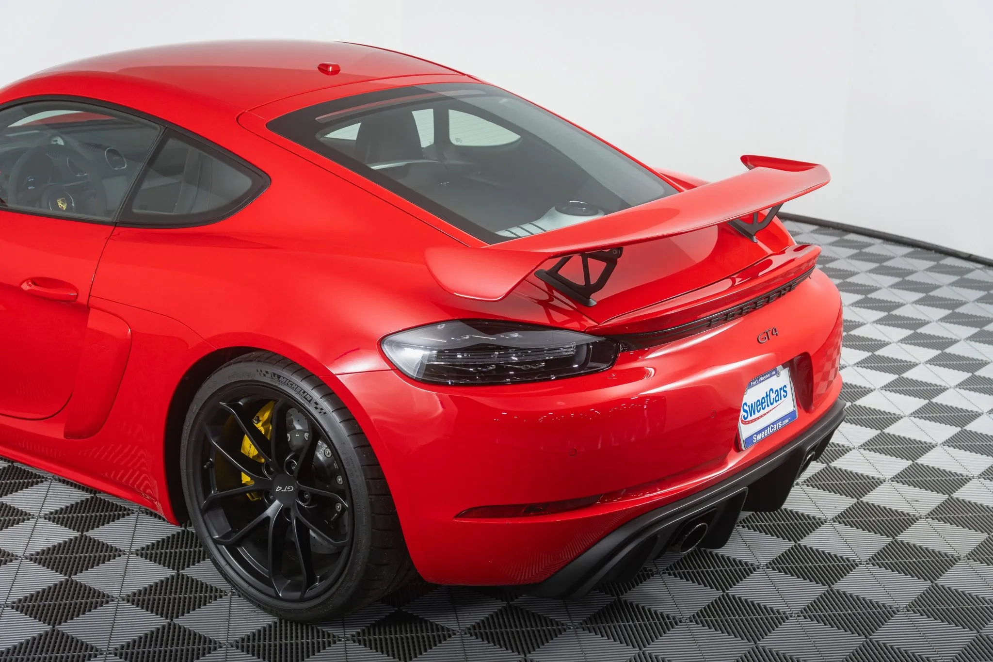 2020 Porsche 718 Cayman GT4 in Guards Red