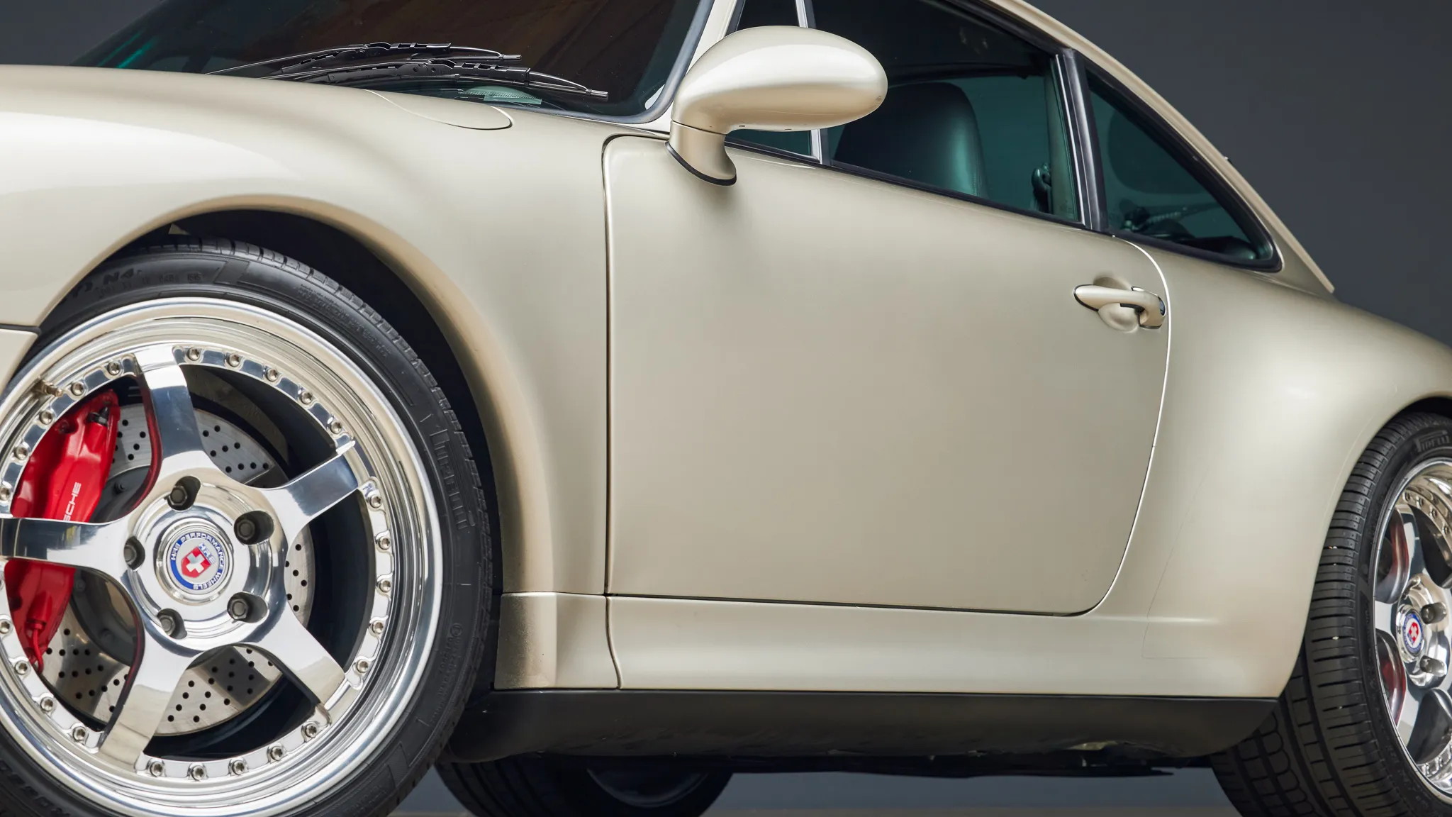 1997 Porsche 911 Carrera 4S in Linen Grey Metallic 