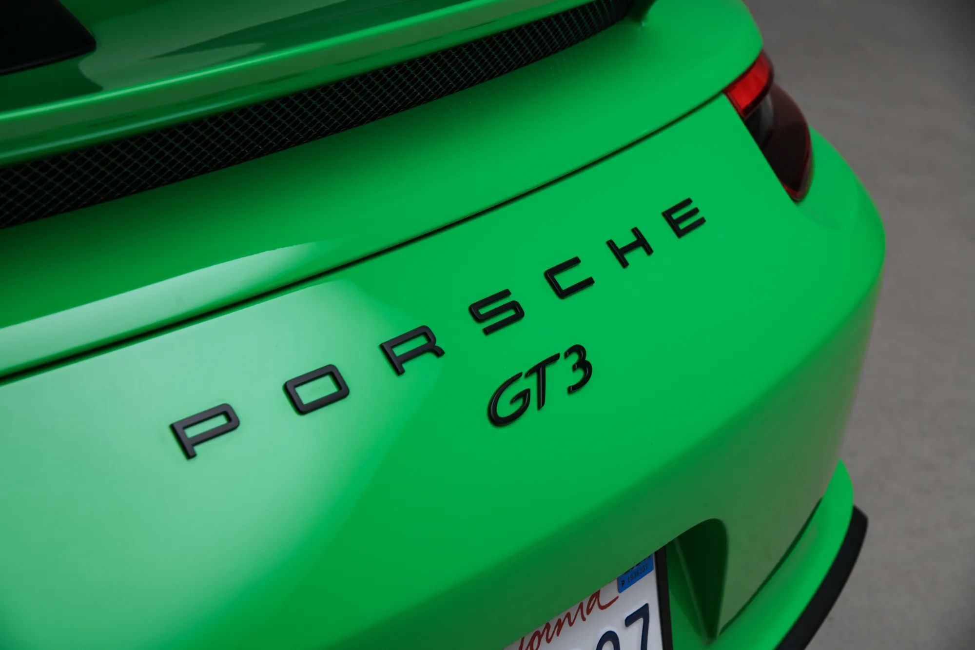 2018 Porsche 911 GT3 in Pure Green