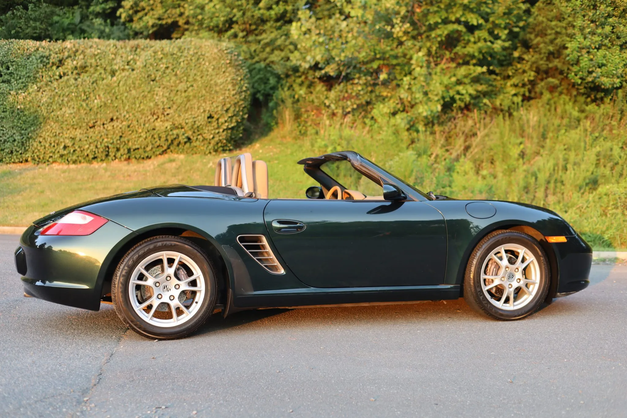 2006 Porsche Boxster in Forest Green Metallic