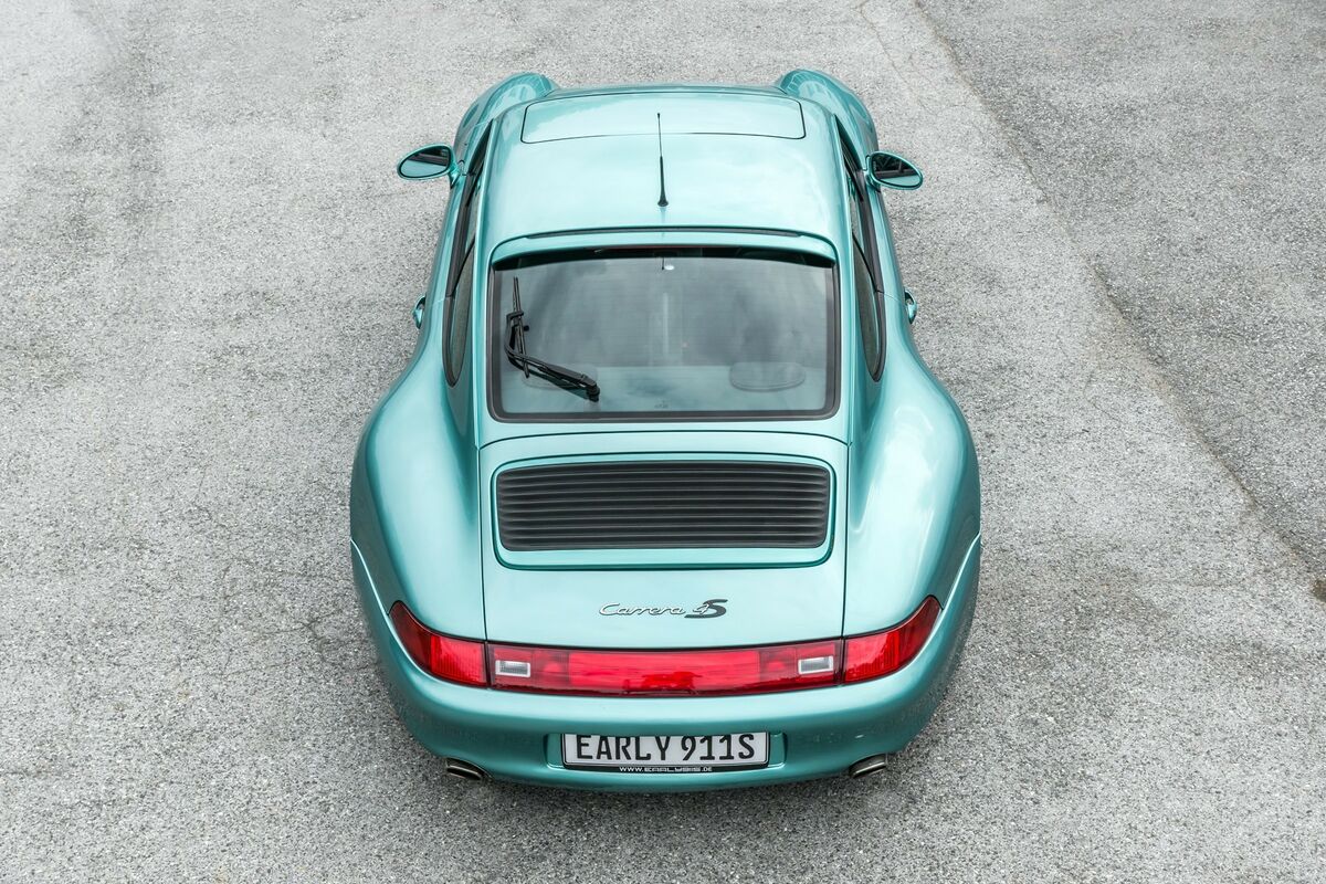 1996 Porsche 911 Carrera 4S in Dragonfly Turquoise Metallic
