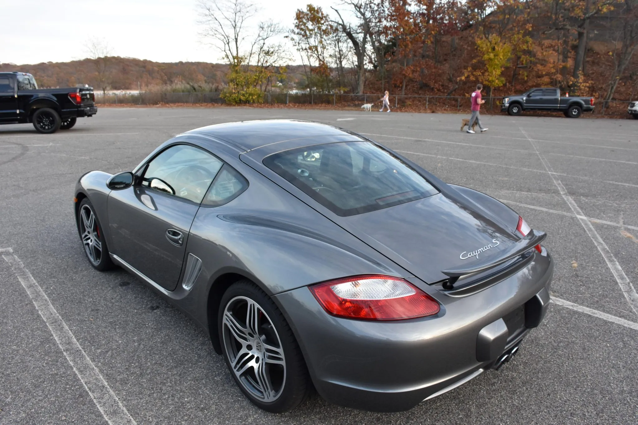 2007 Porsche Cayman S in Meteor Grey Metallic