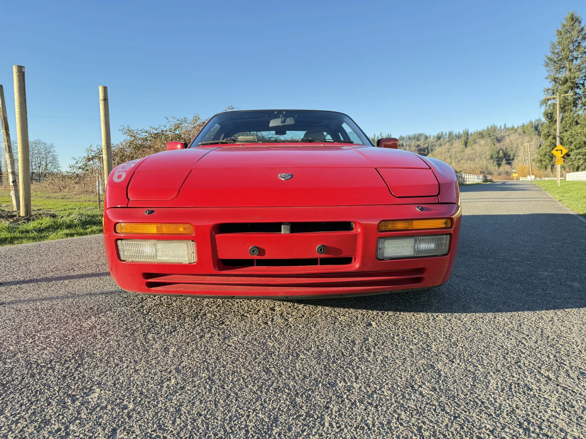 1986 Porsche 944 Turbo in Guards Red