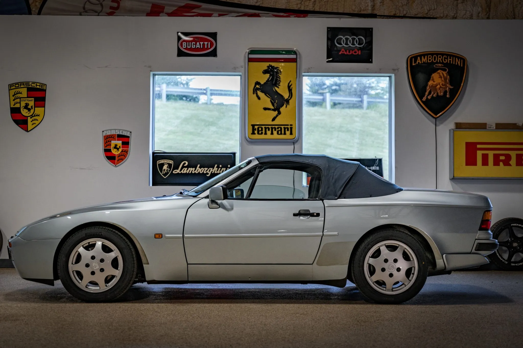 1991 Porsche 944 Turbo Cabriolet in Geyser Grey Metallic