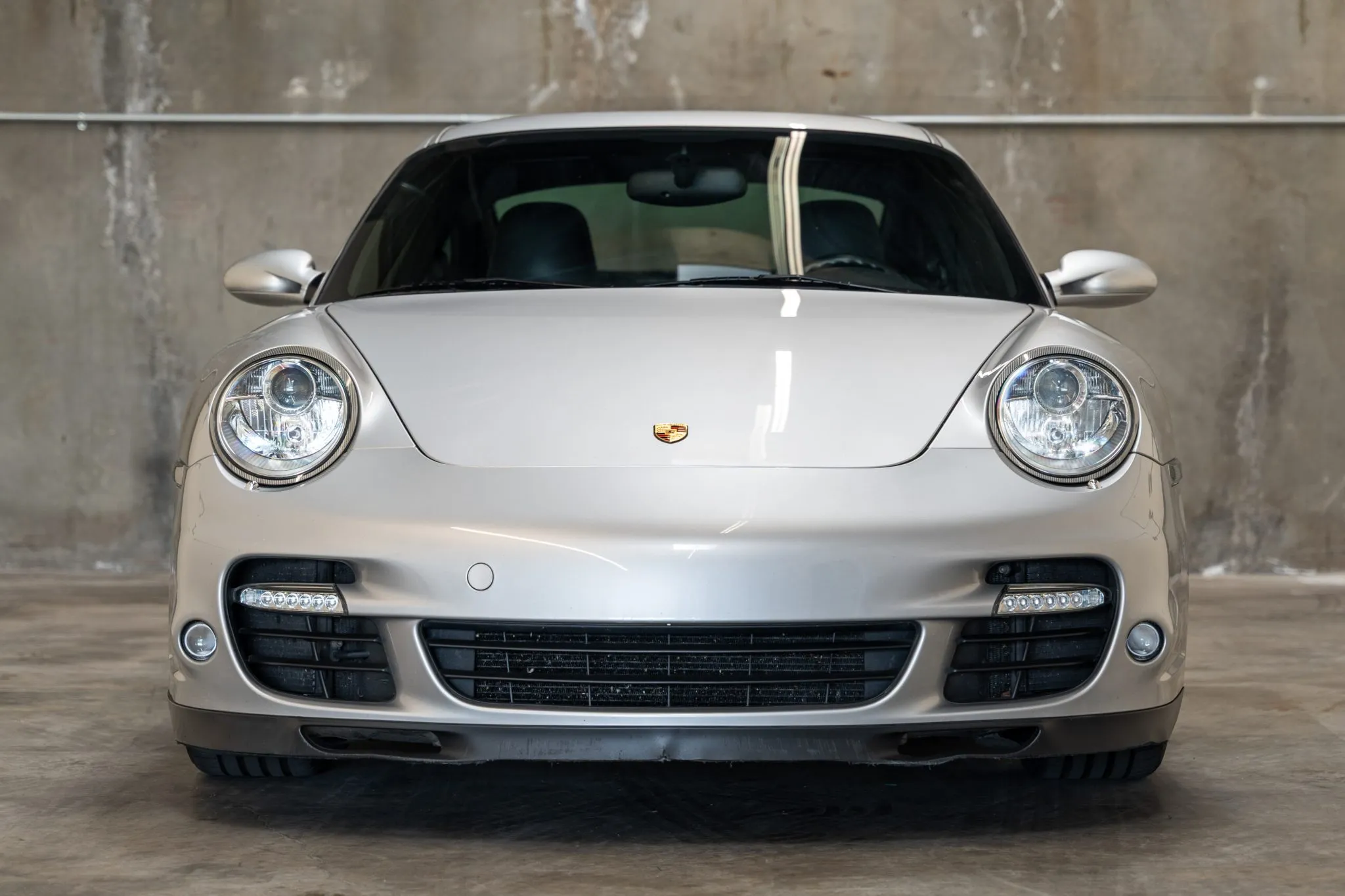 2007 Porsche 911 Turbo Coupe in Arctic Silver Metallic