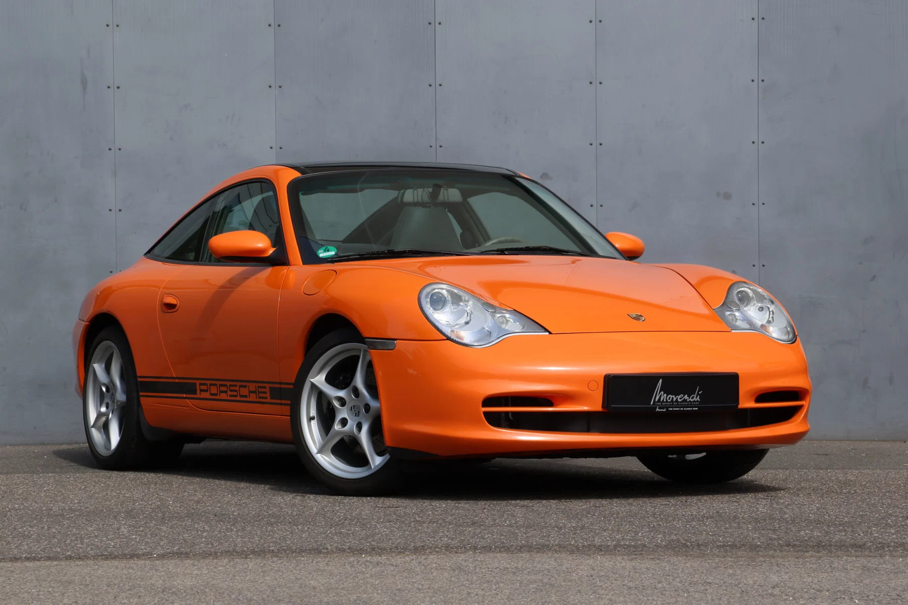 2003 Porsche 911 Targa in Pure Orange