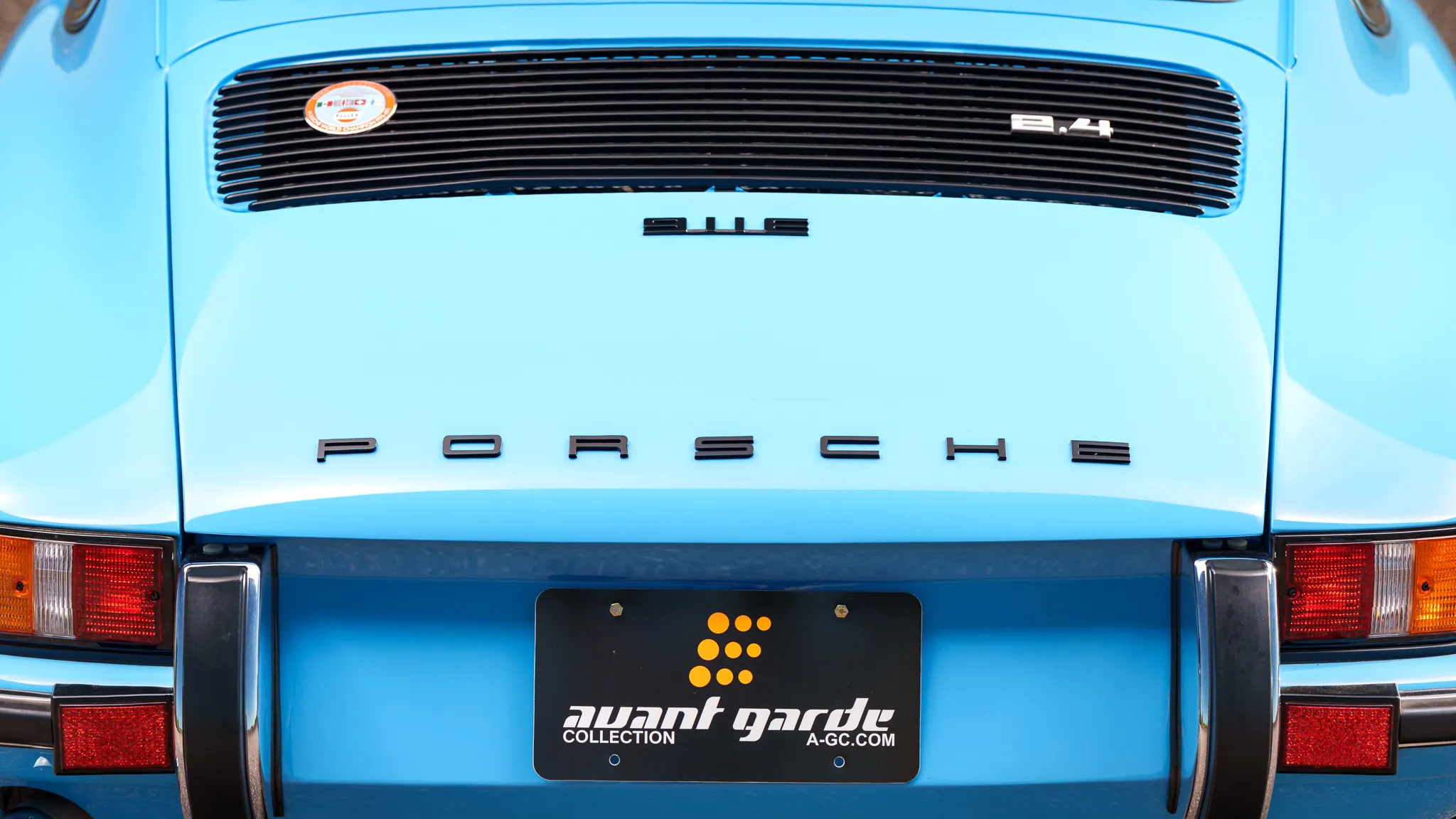 1973 Porsche 911E Coupe in Pastel Blue