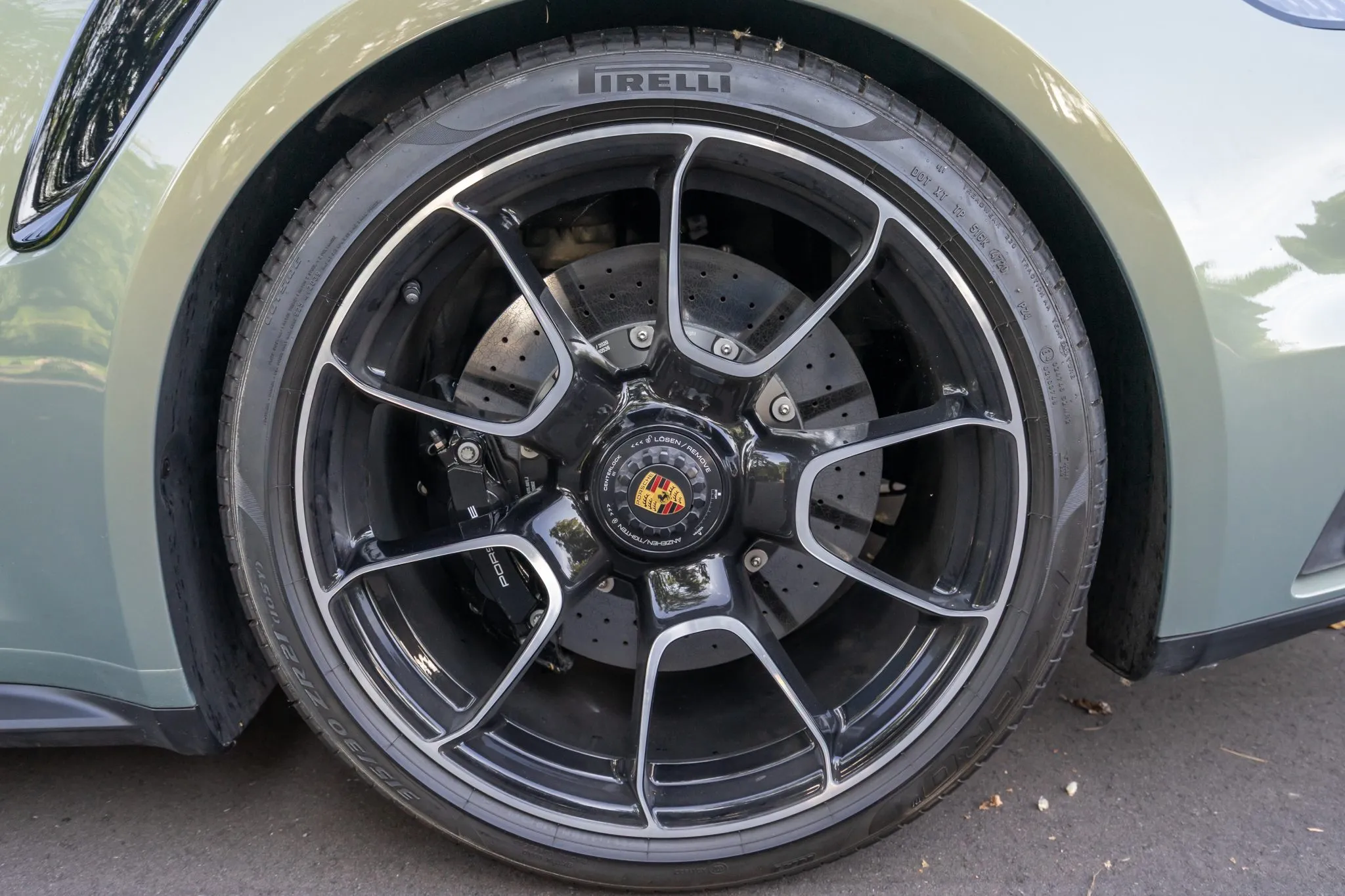 2021 Porsche 911 Turbo S Coupe In Urban Bamboo ChromaFlair