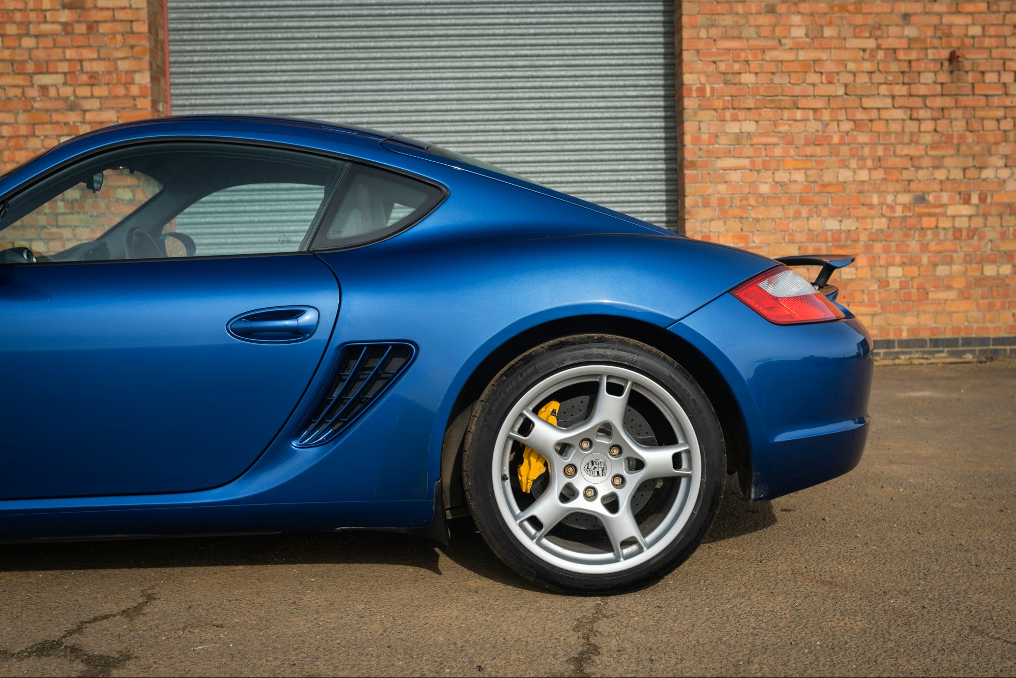 2008 Porsche Cayman S in Cobalt Blue Metallic