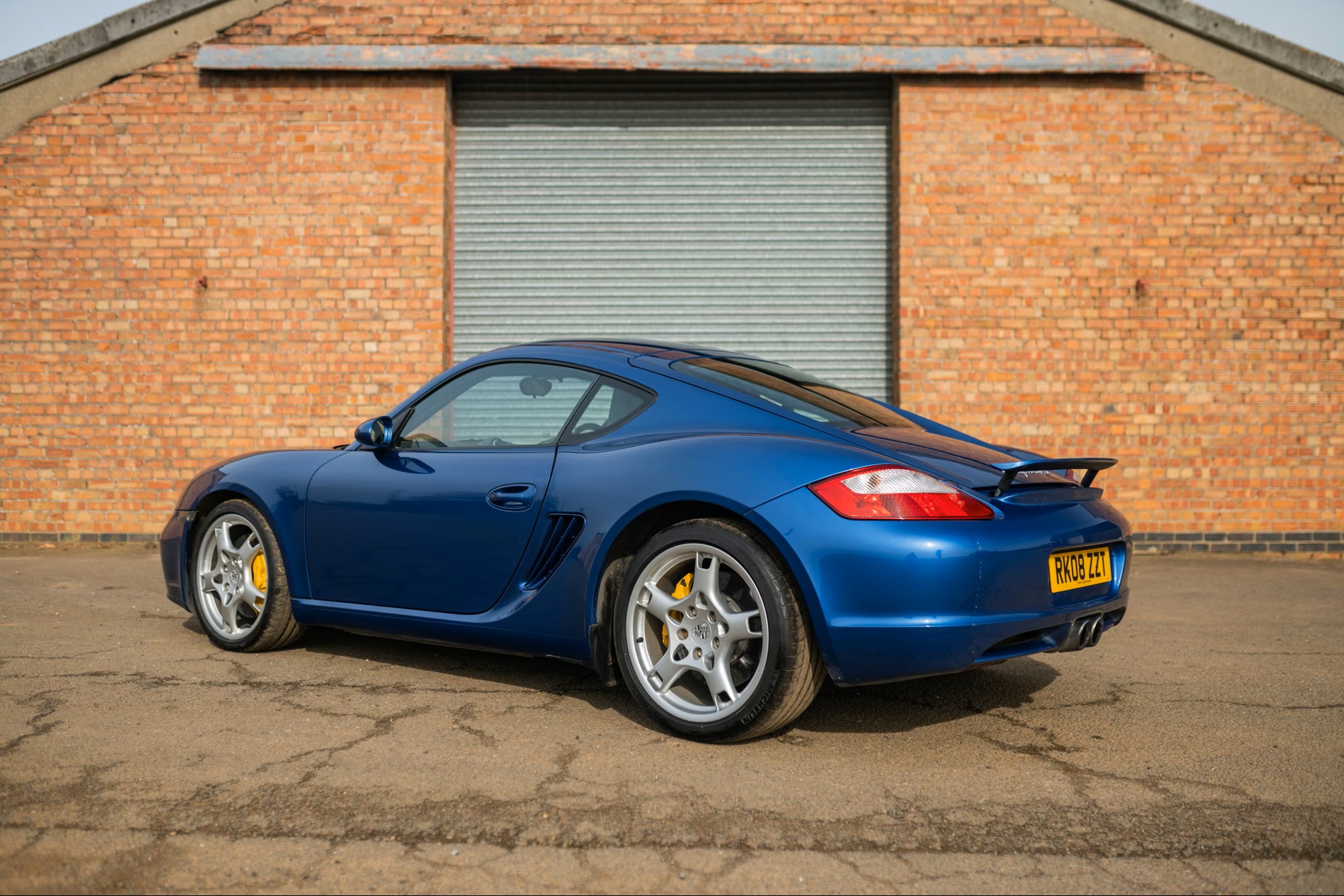 2008 Porsche Cayman S in Cobalt Blue Metallic