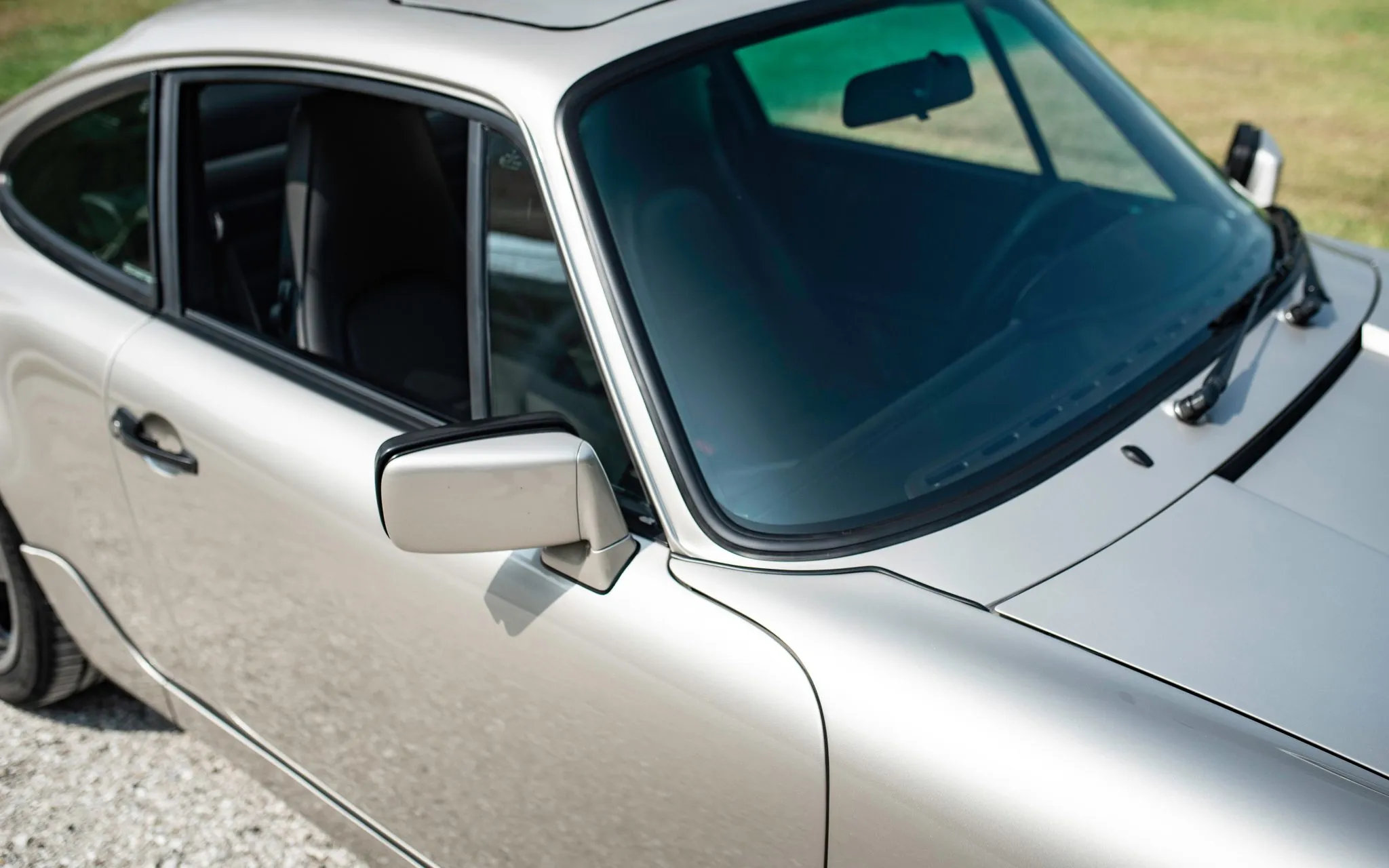 1989 Porsche 911 Carrera 4 Coupe in Linen Grey Metallic 