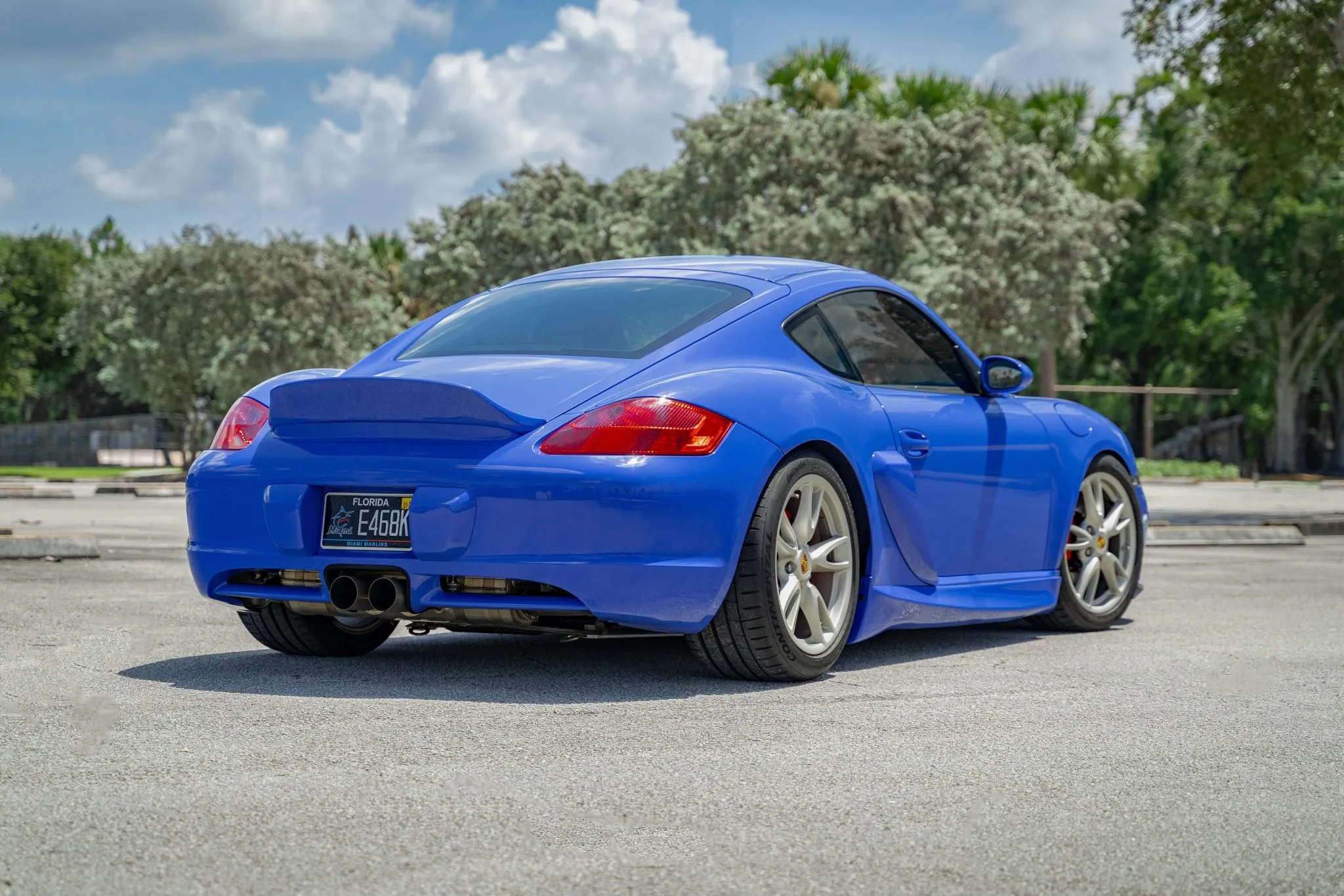 2007 Porsche Cayman S in Maritime Blue