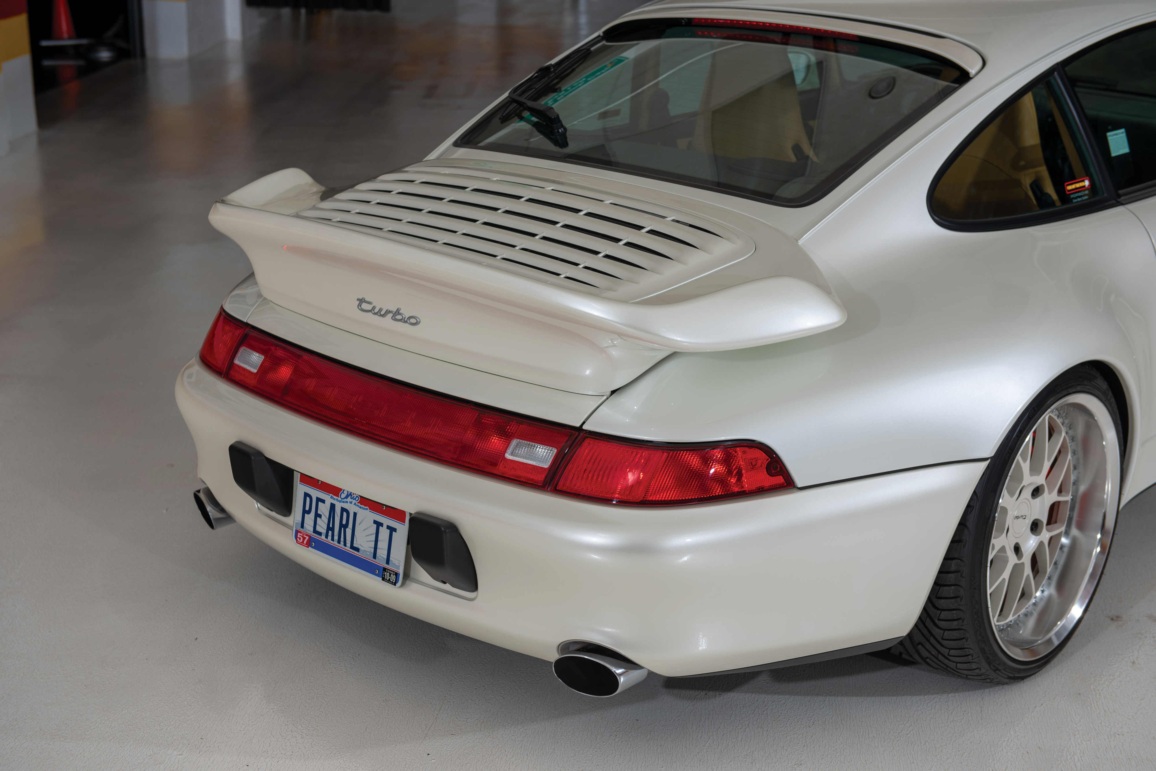 1997 Porsche 911 Turbo in Pearl White Metallic