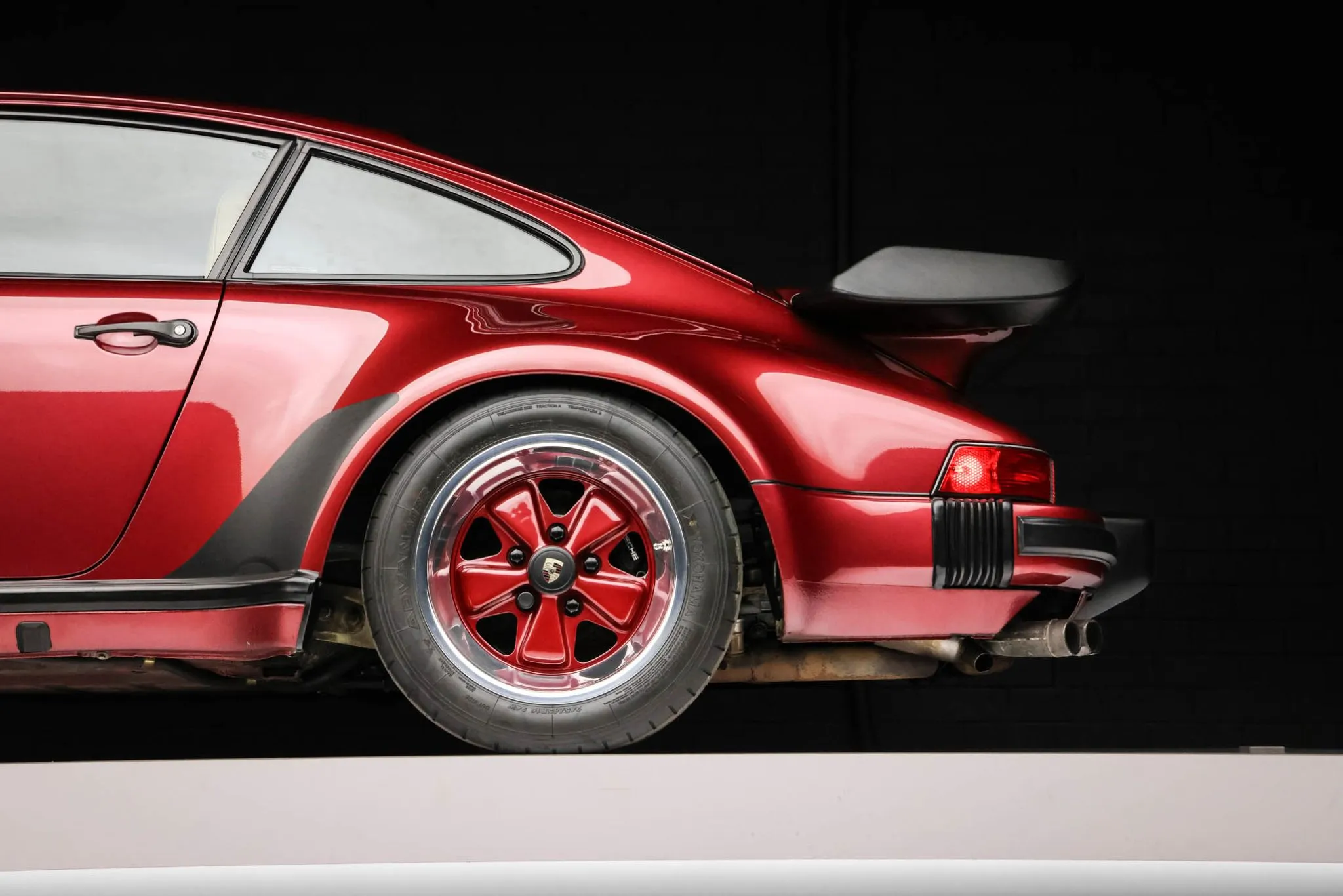 1989 Porsche 911 Turbo Coupe In Velvet Red Metallic
