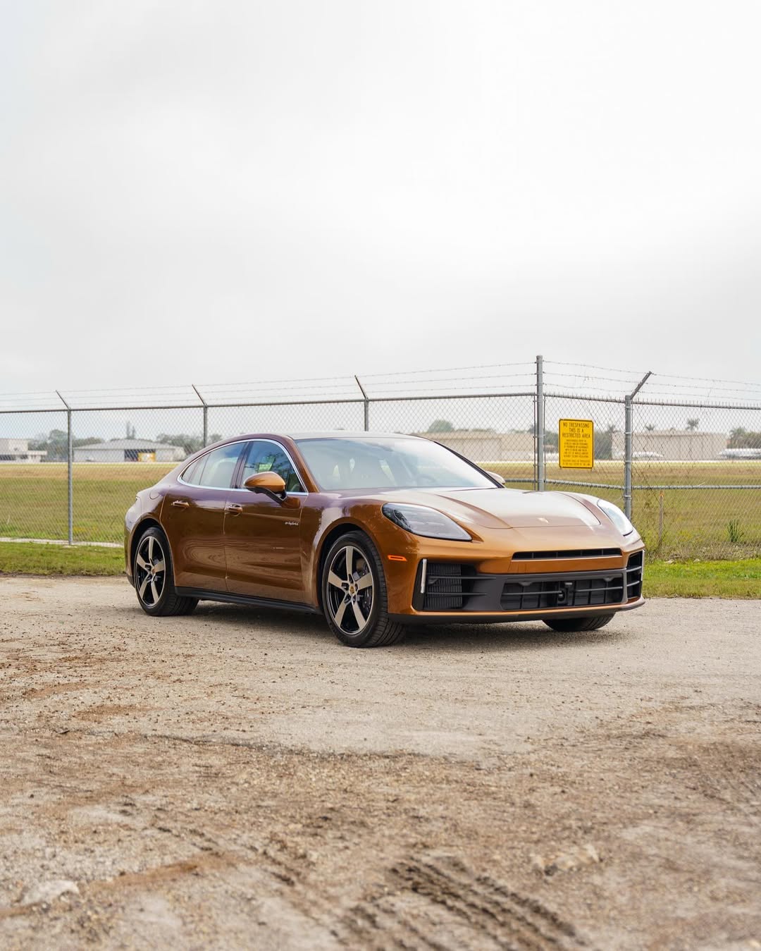 2025 Porsche Panamera 4 in Madeira Gold Metallic