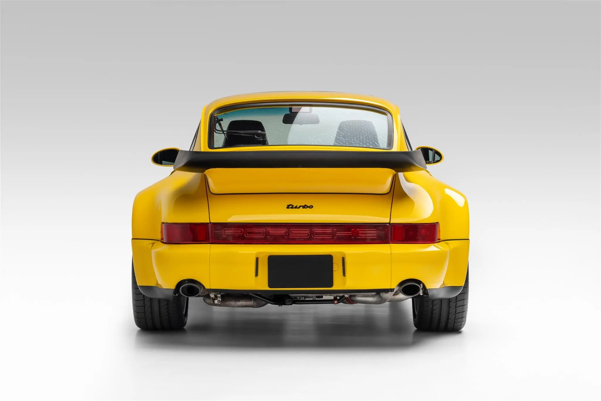 1991 Porsche 911 Turbo in Ferrari Yellow