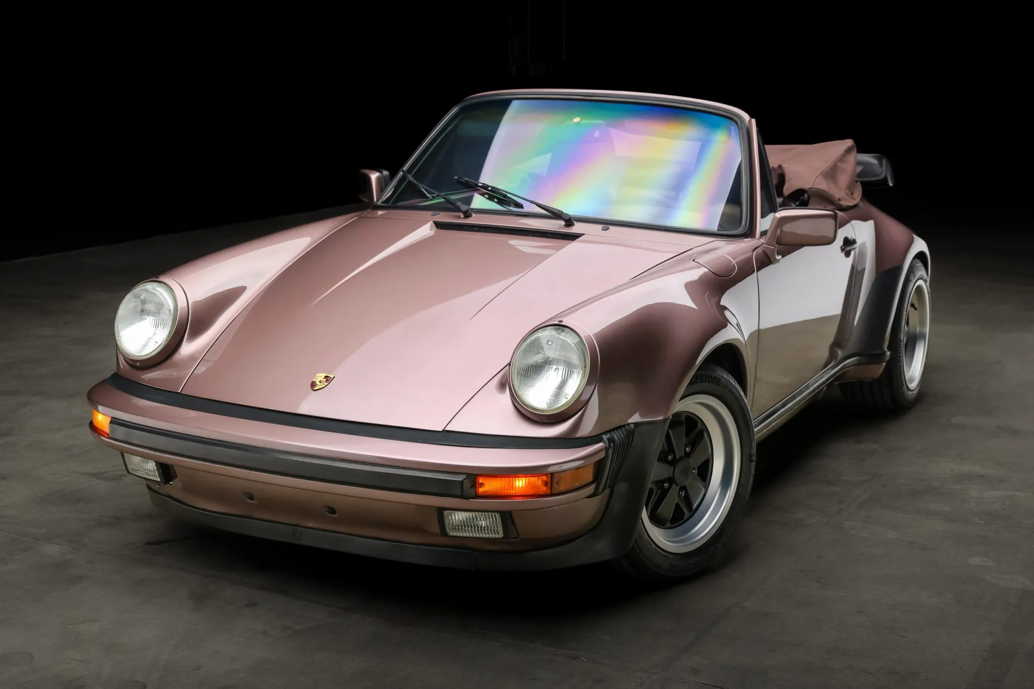 1987 Porsche 911 Carrera Cabriolet M491 in Cassis Red Metallic