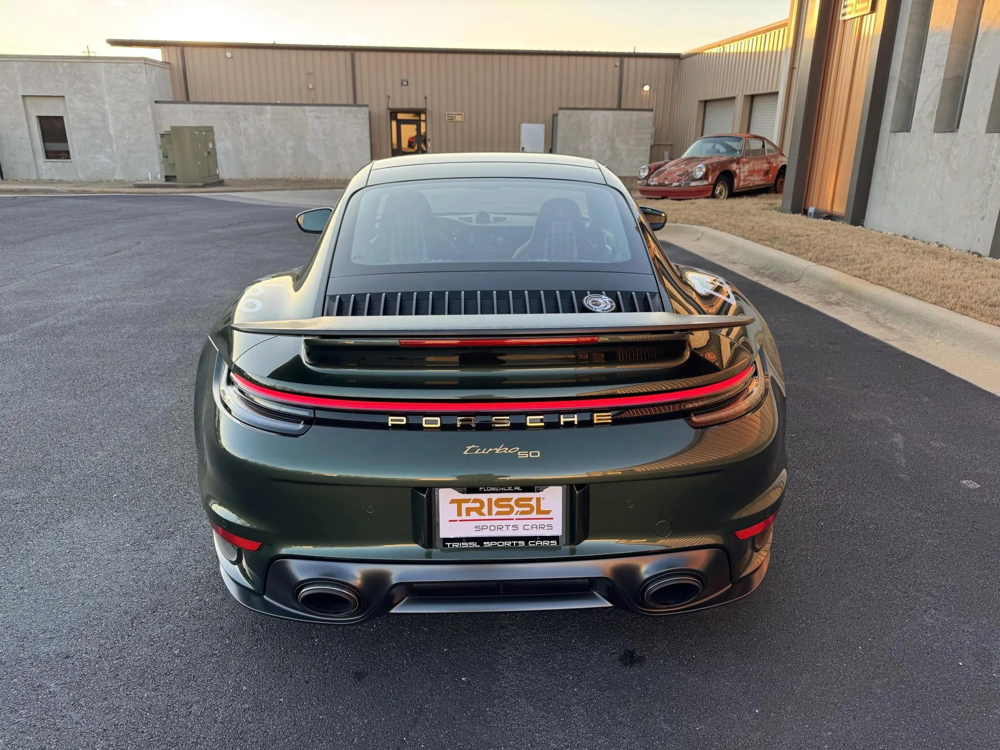 2025 Porsche 911 Turbo 50 Years in Oak Green Metallic