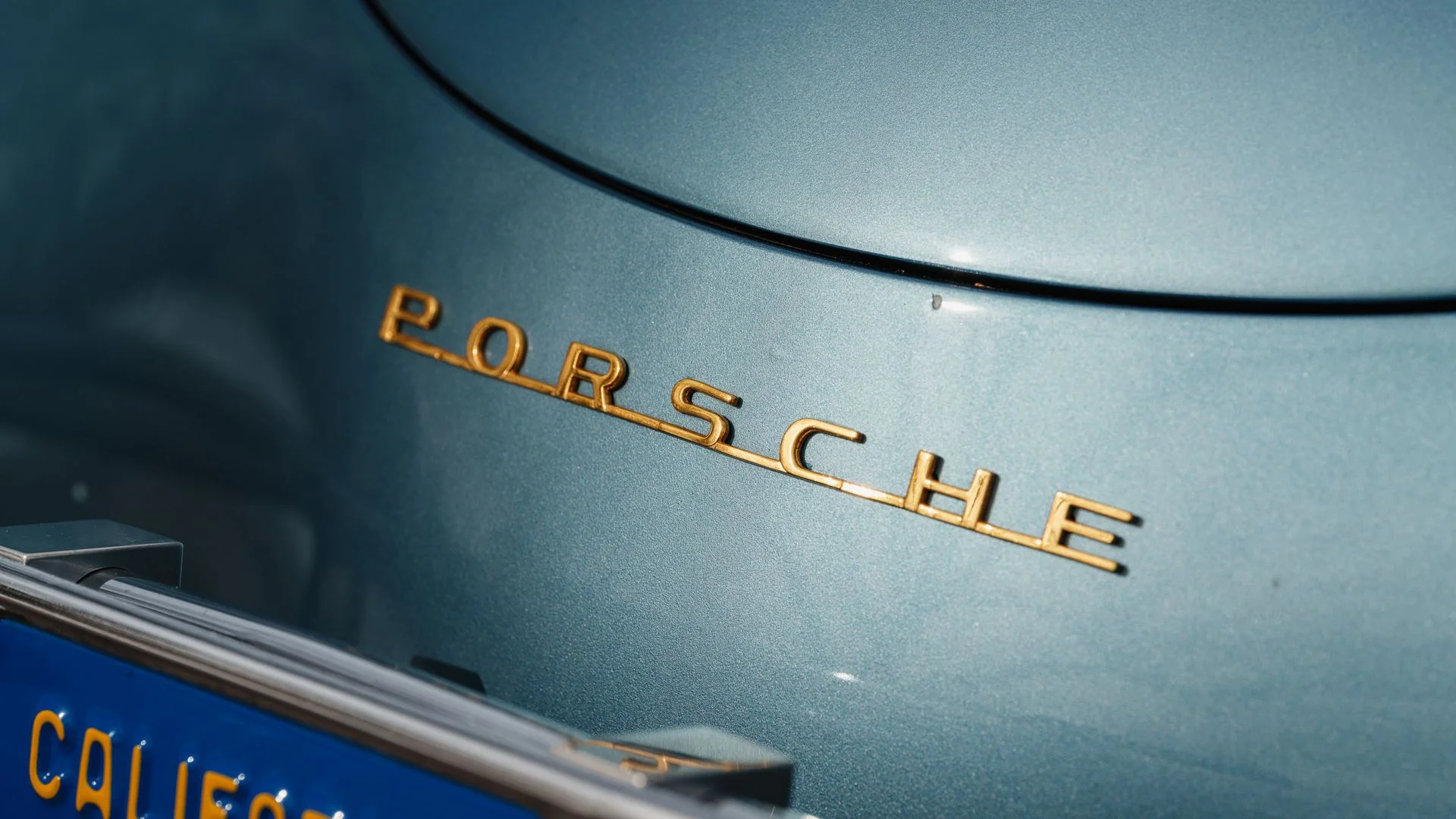  1957 Porsche 356 A 1600 Speedster in Aquamarine Blue