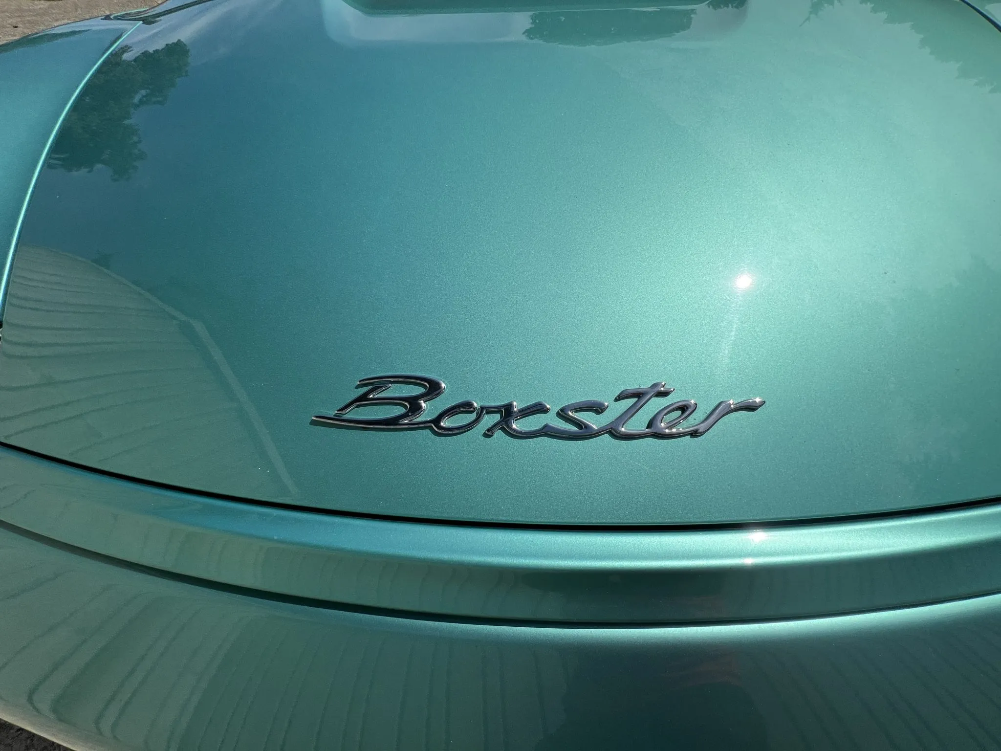 1999 Porsche Boxster in Ocean Jade Metallic