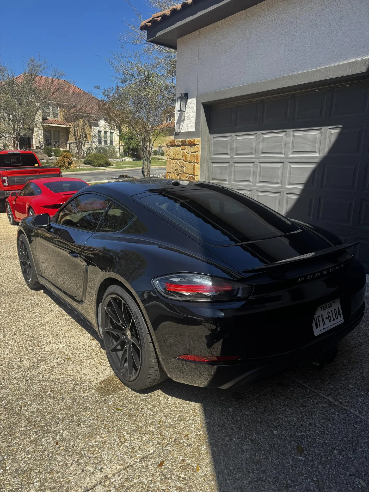 2017 Porsche 718 Cayman in Jet Black Metallic