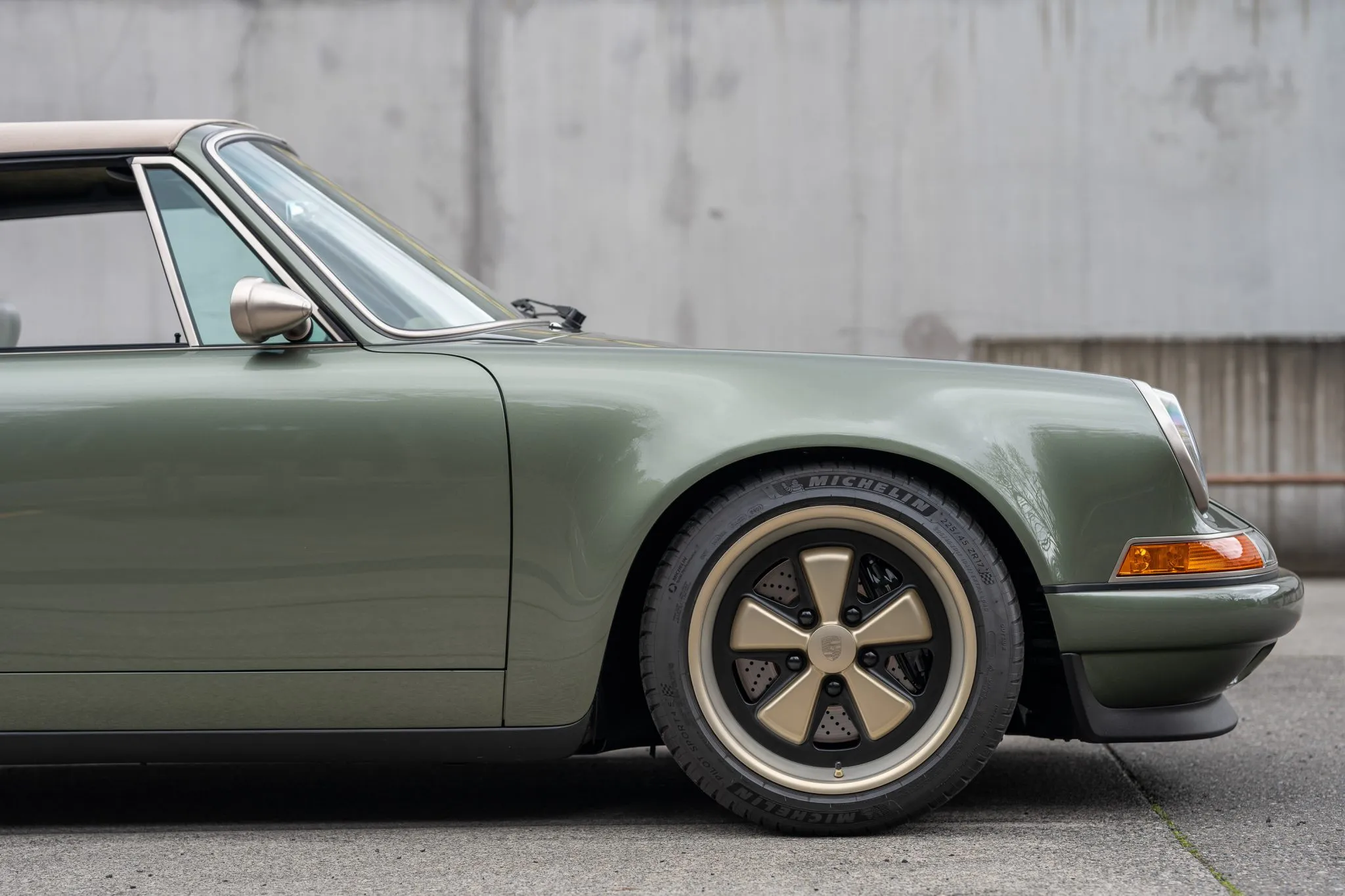 1991 Porsche 911 Carrera 2 Targa by Singer in Onyx Metallic