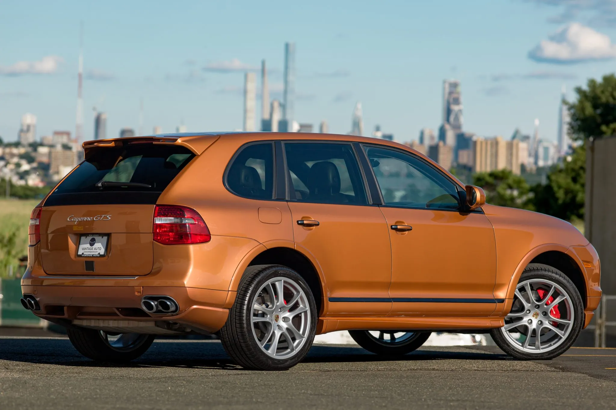 2008 Porsche Cayenne GTS in Nordic Gold Metallic