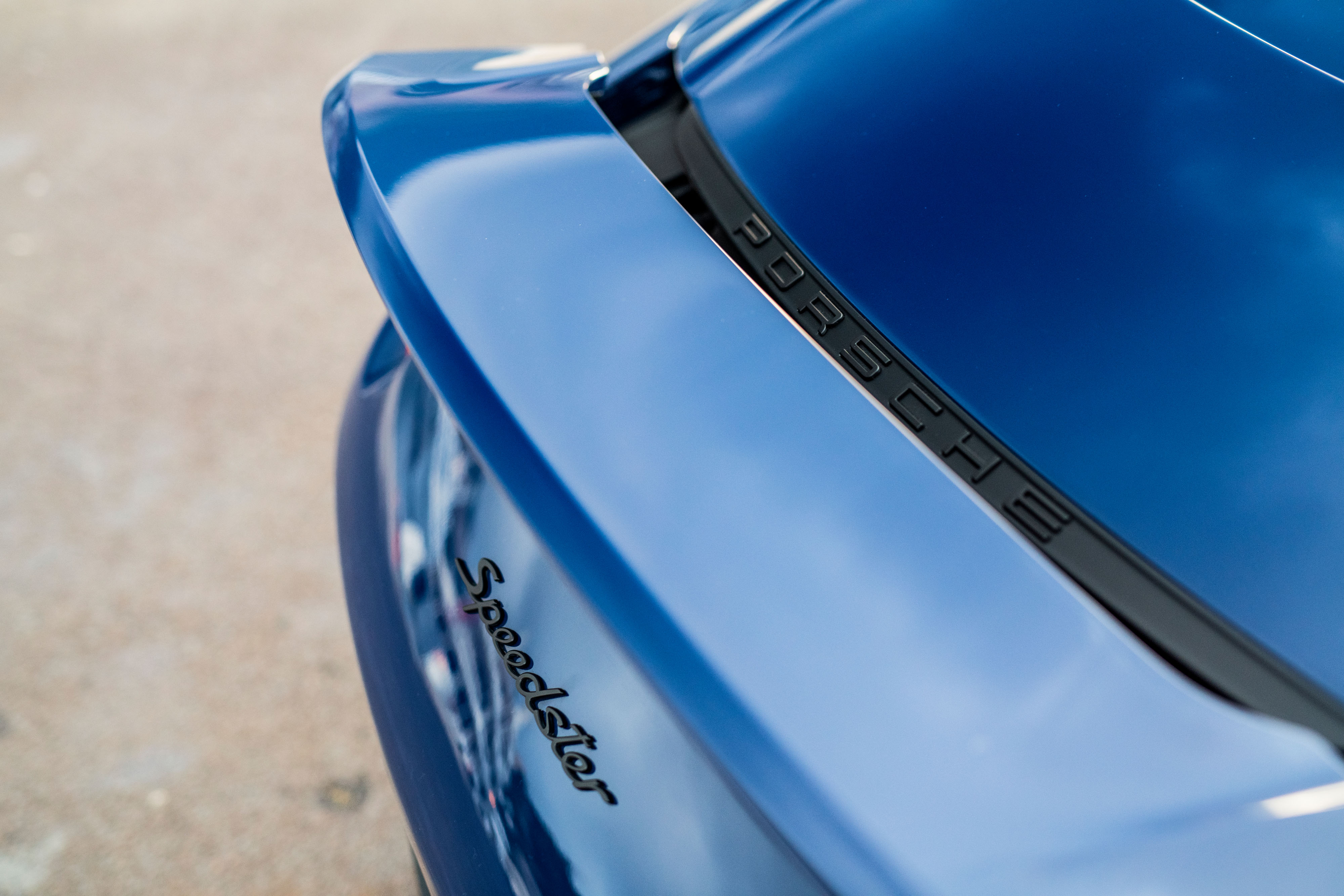 2019 Porsche 911 Speedster in Albert Blue