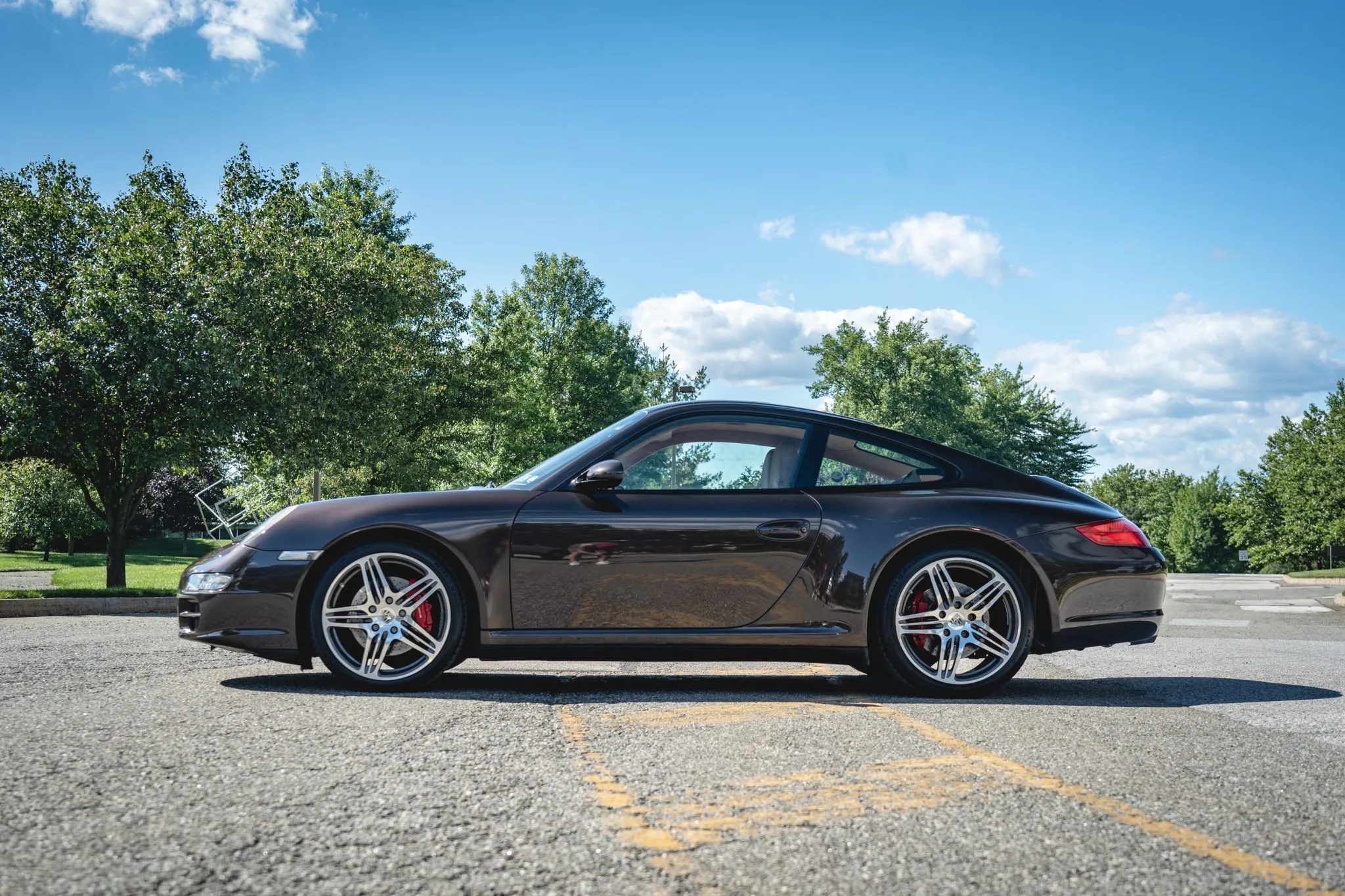 2008 Porsche 911 Carrera 4S Coupe in Macadamia Metallic