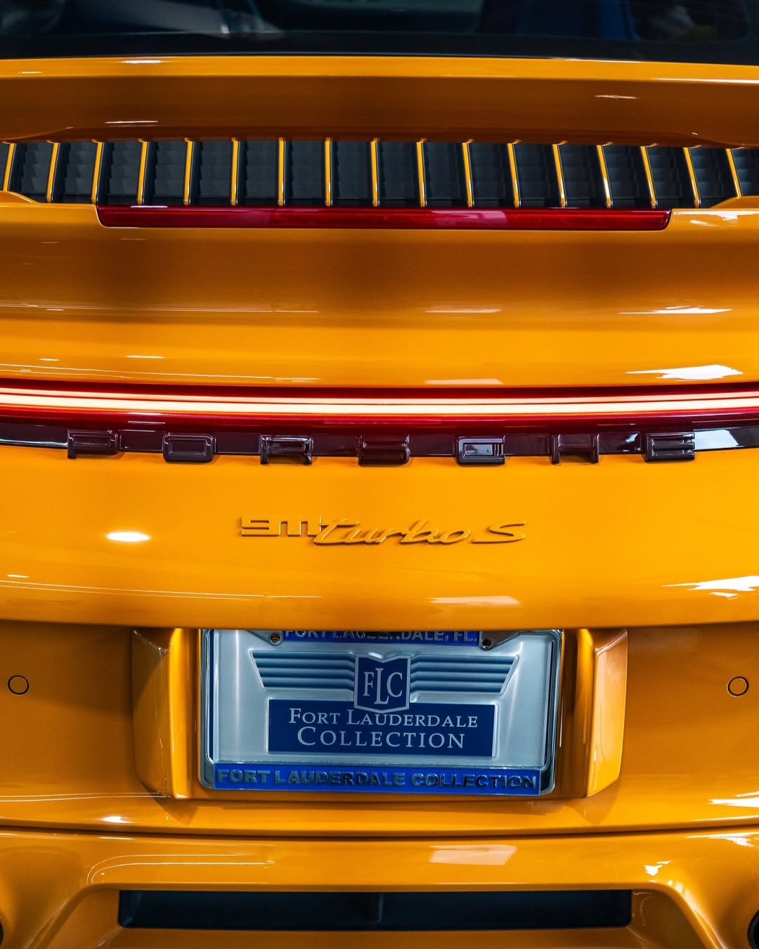 2022 Porsche 911 Turbo S in Bahama Yellow
