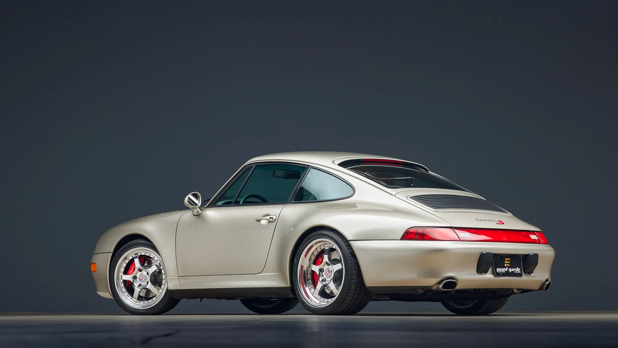 1997 Porsche 911 Carrera 4S in Linen Grey Metallic 
