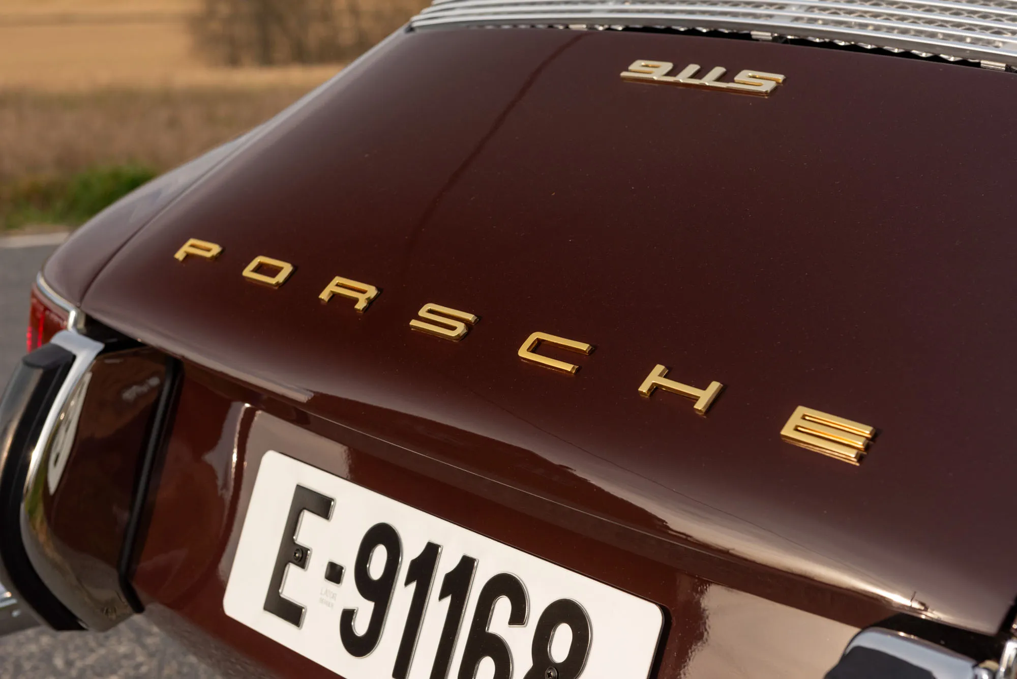 1968 Porsche 911 Coupe in Coffee Brown