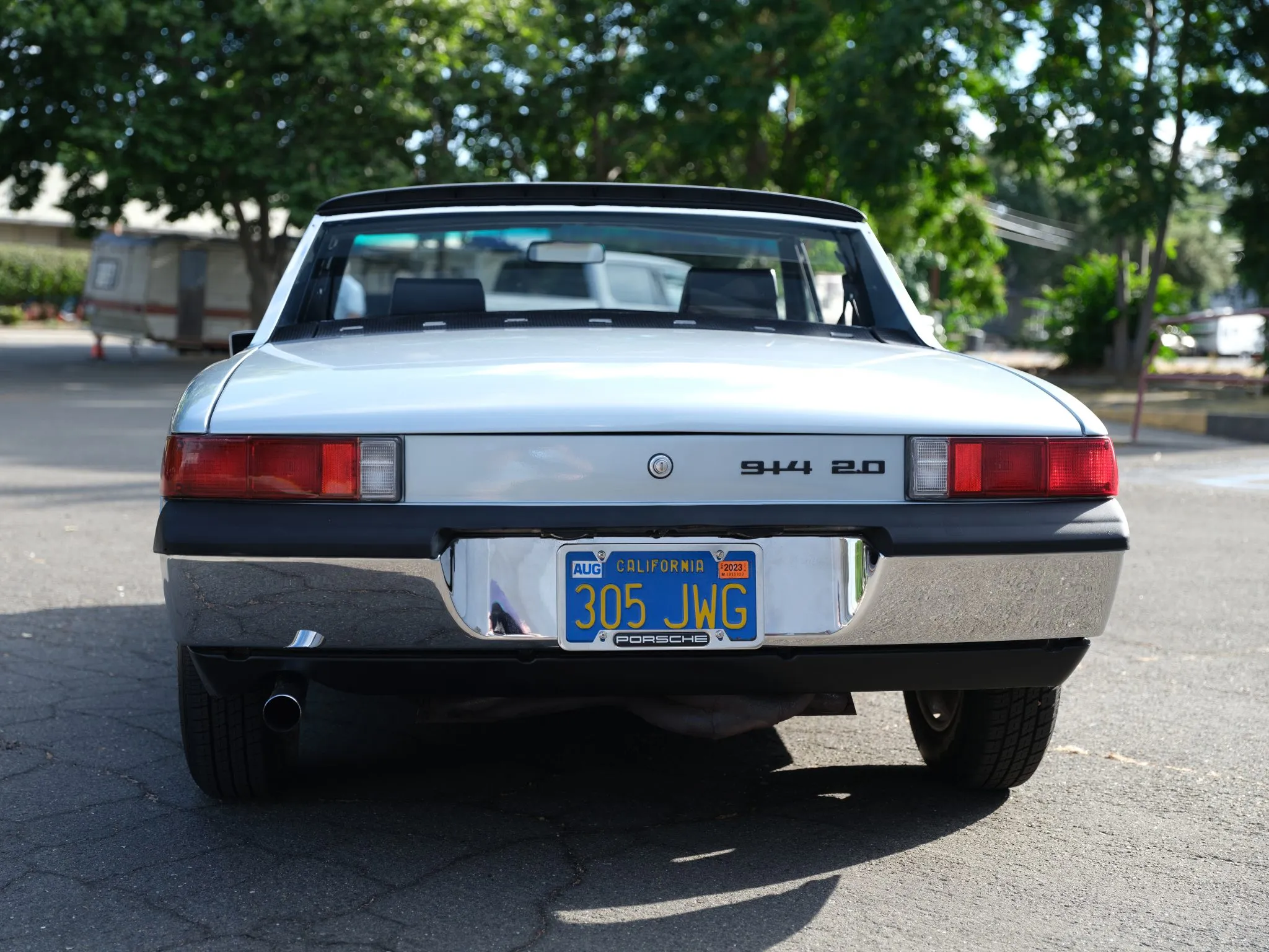 1974 Porsche 914 in Marathon Blue Metallic