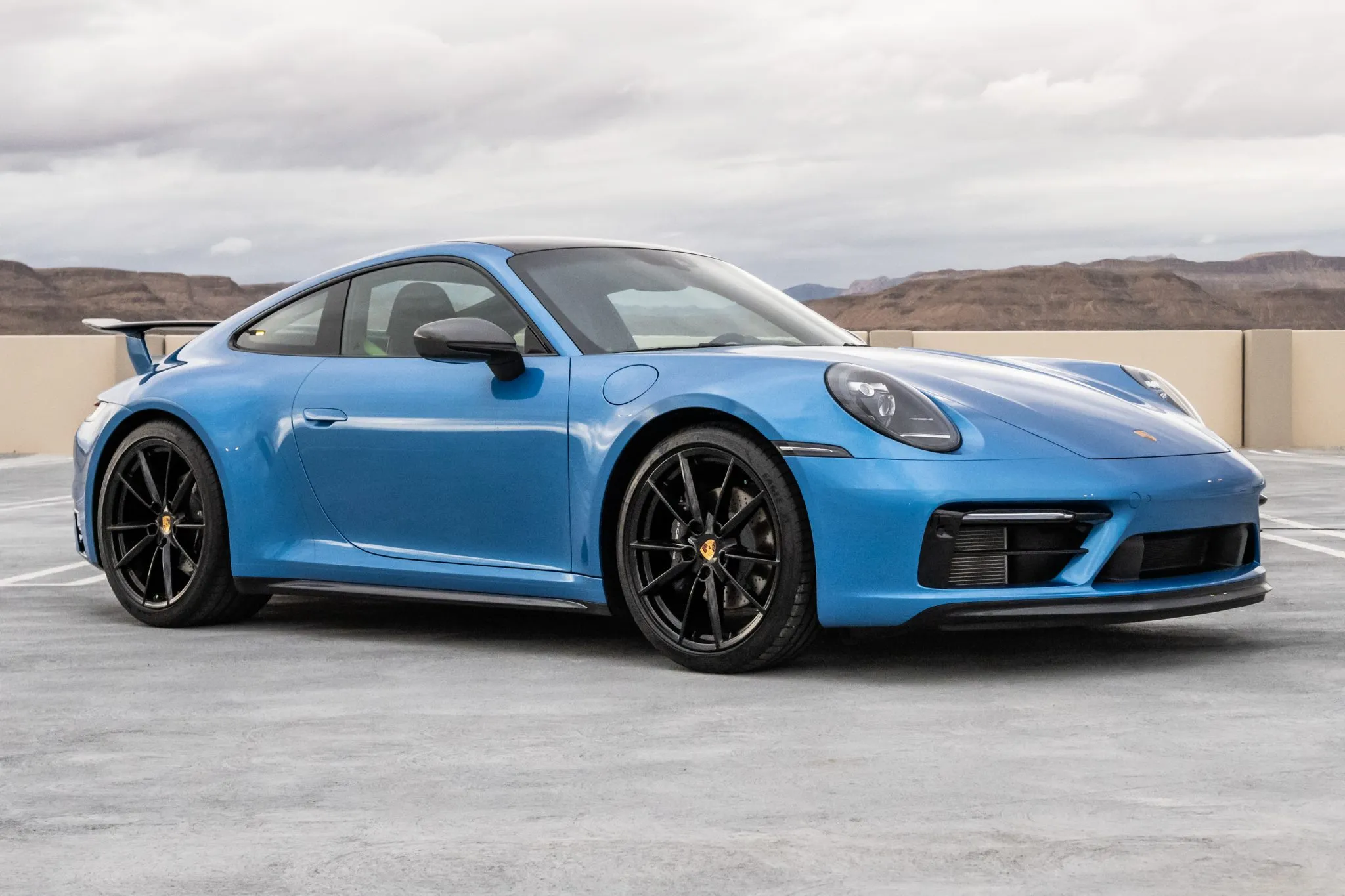2024 Porsche 911 Carrera T Coupe In South Sea Blue Metallic