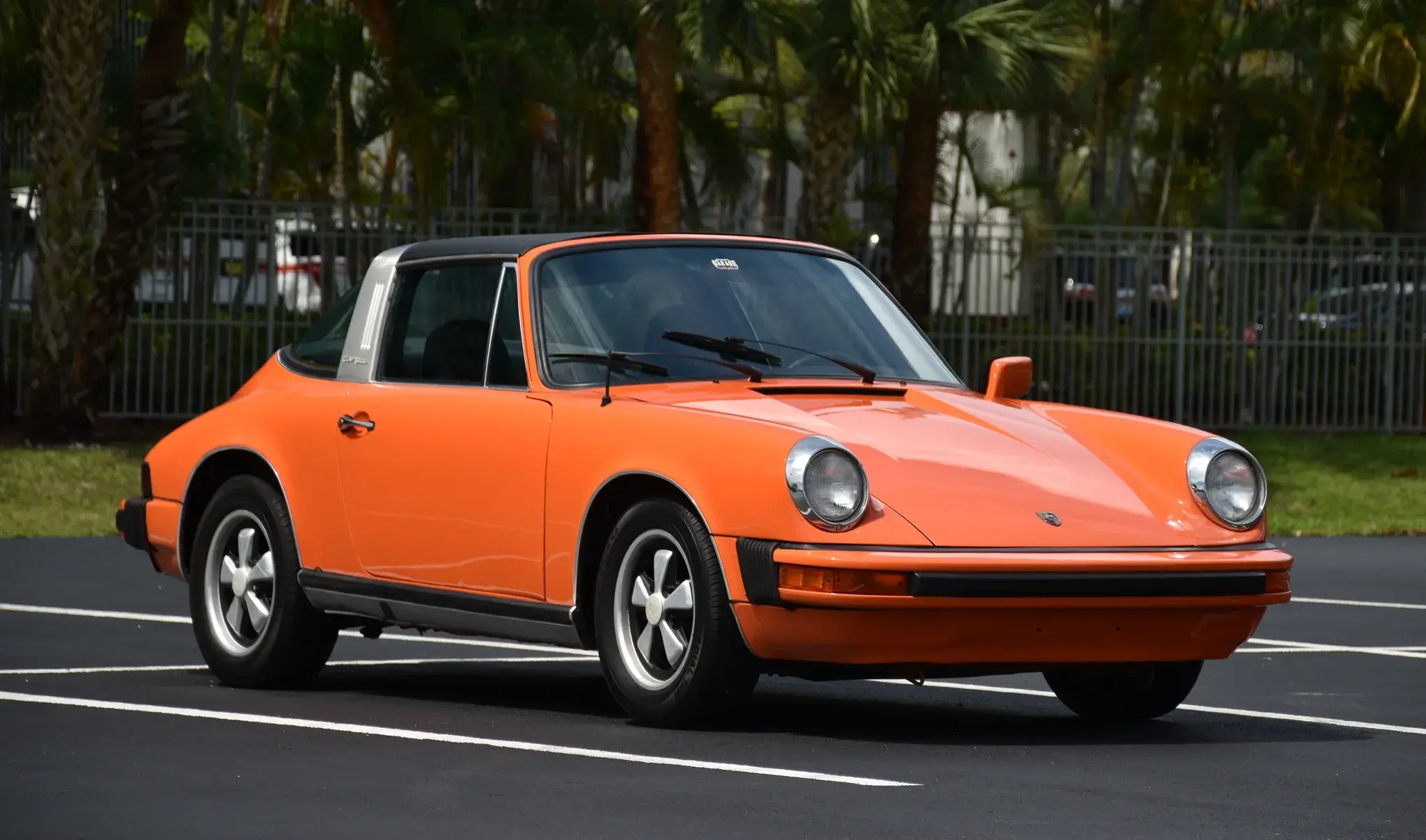 1977 Porsche 911S Targa in Continental Orange