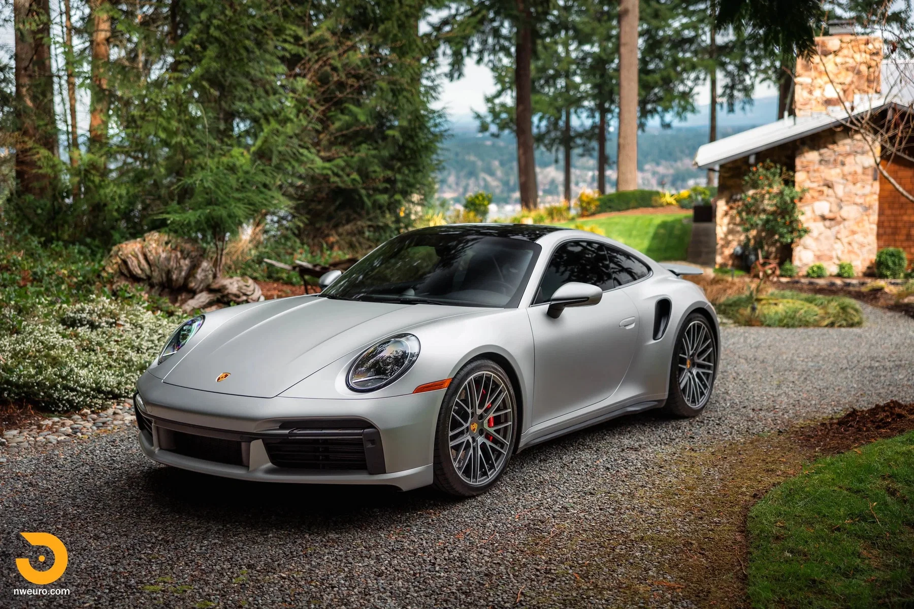 2021 Porsche 911 Turbo in GT Silver