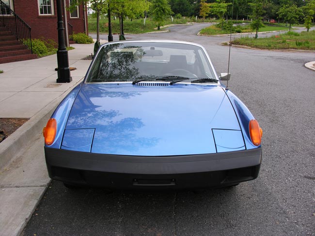 1976 Porsche 914 2.0 in Ancona Blue Metallic