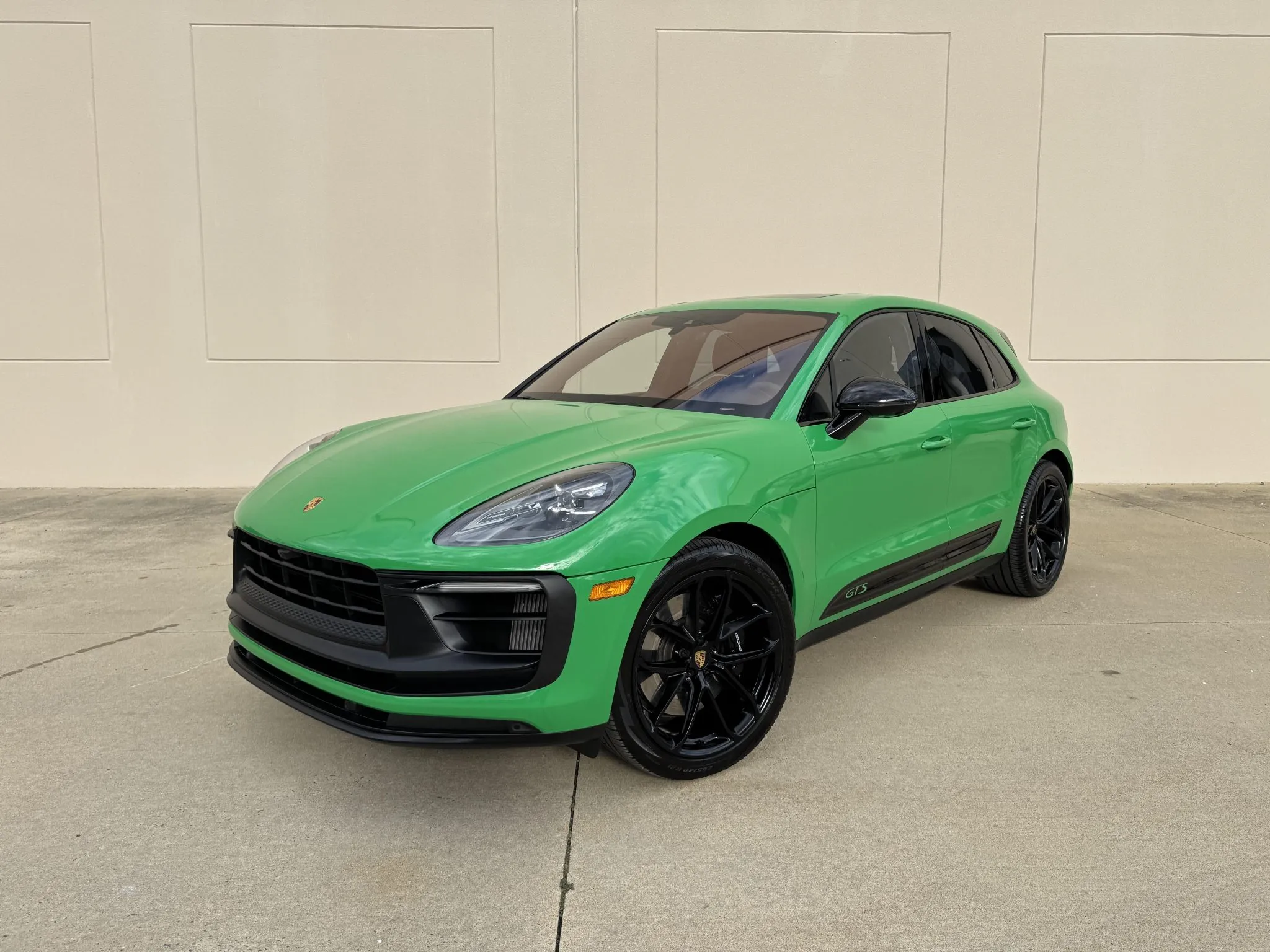 2022 Porsche Macan GTS in Python Green