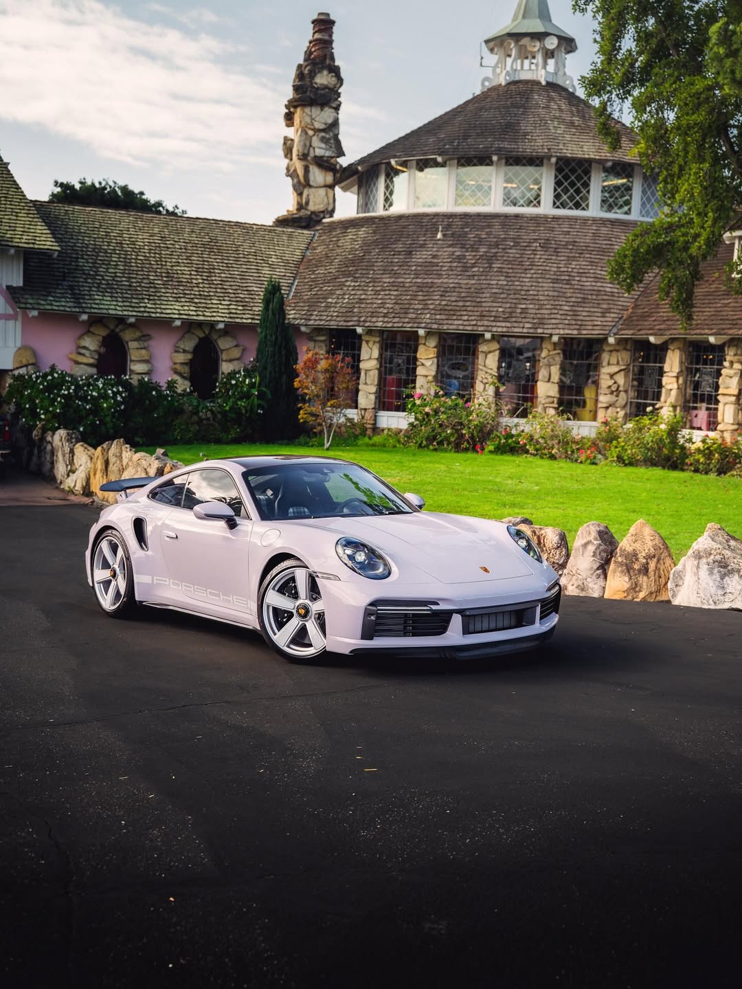 2025 Porsche 911 Turbo 50 Years in Moon Gem