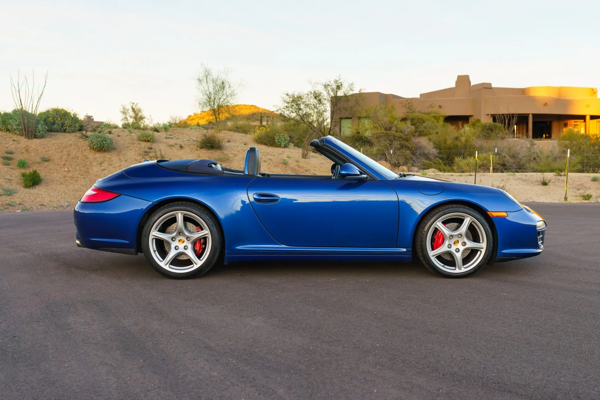 2009 Porsche 911 Carrera 4S Cabriolet in Aqua Blue Metallic