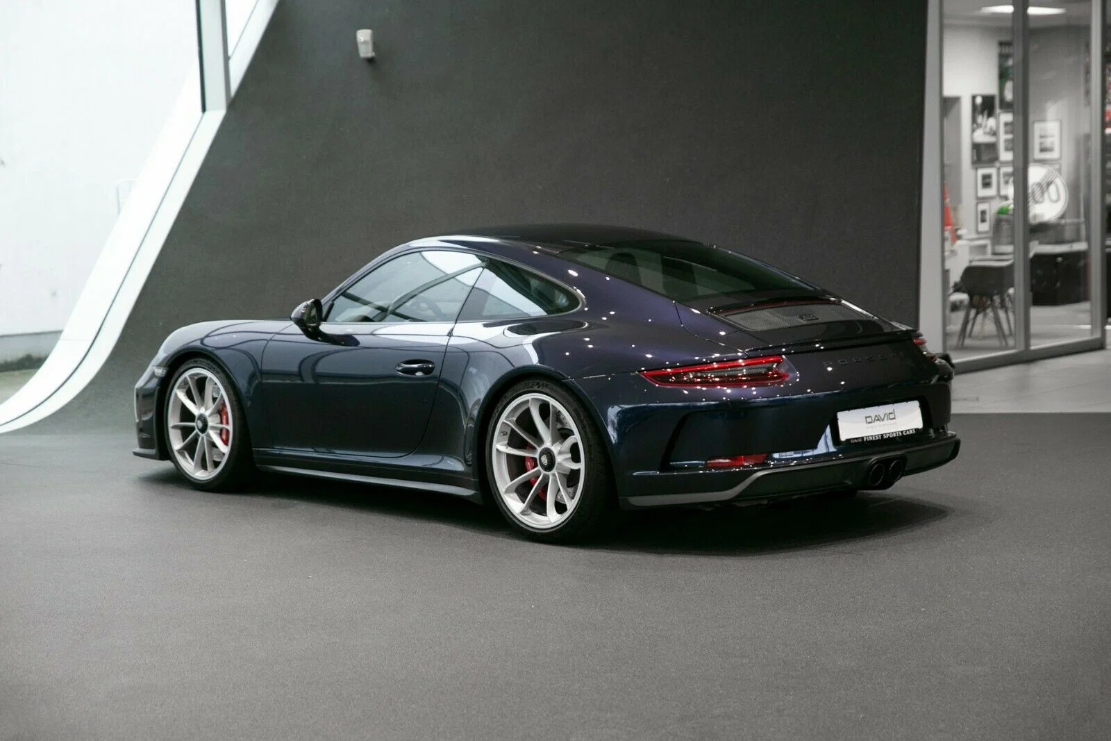2018 Porsche 911 GT3 Touring  in Dark Sapphire Metallic