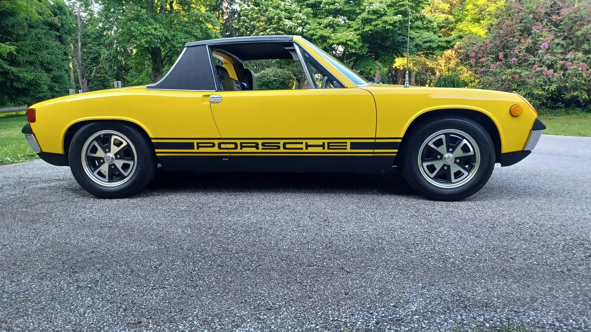 1971 Porsche 914 in Lemon Yellow