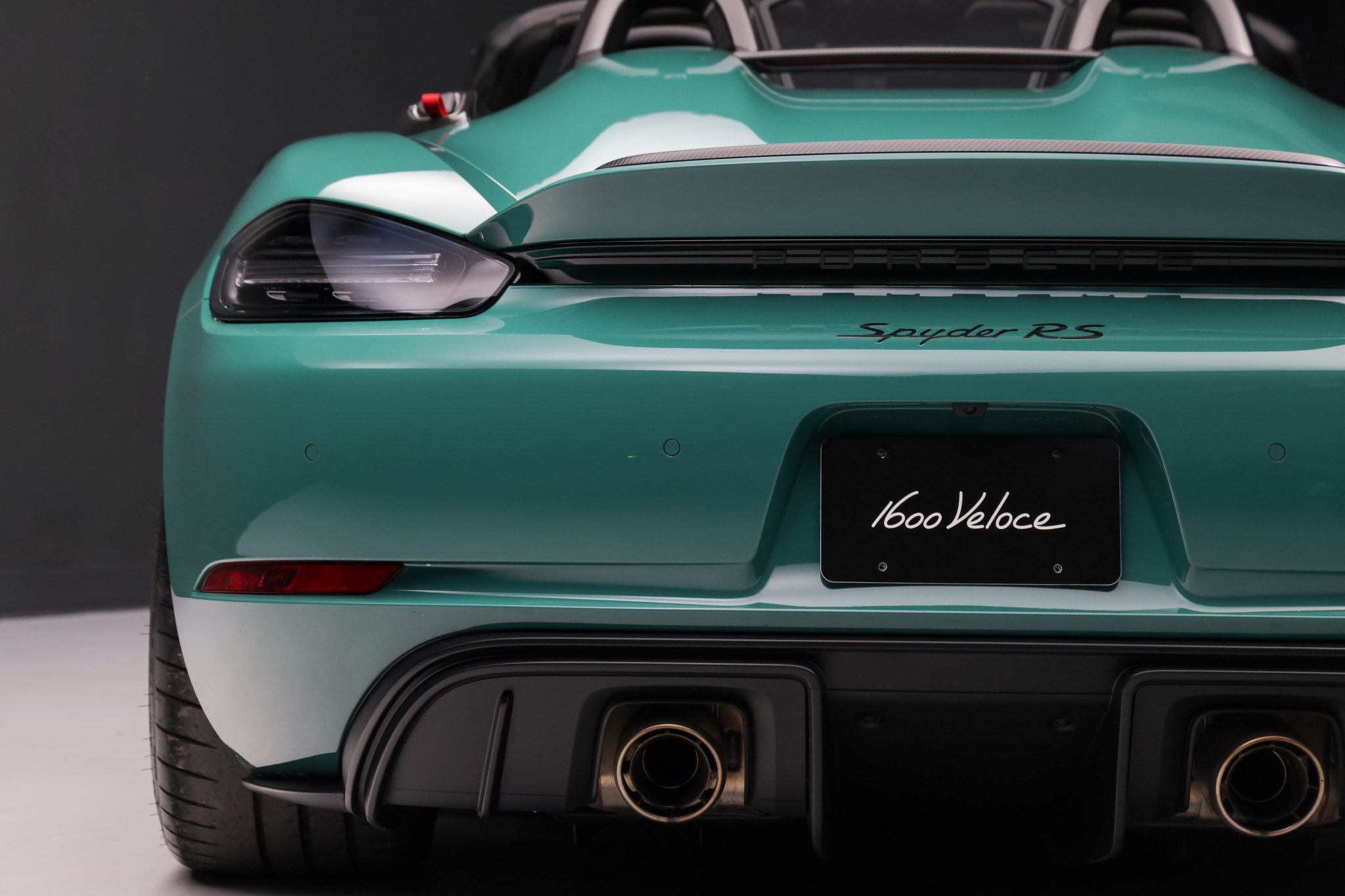 2024 Porsche 718 Spyder RS Weissach In Smyrna Green