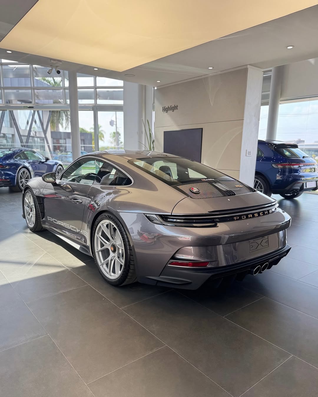 2024 Porsche 911 S/T in Parliament Grey Metallic