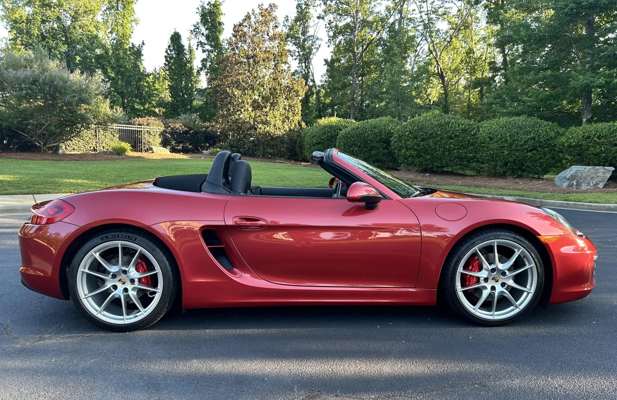 2013 Porsche Boxster S in Amaranth Red Metallic
