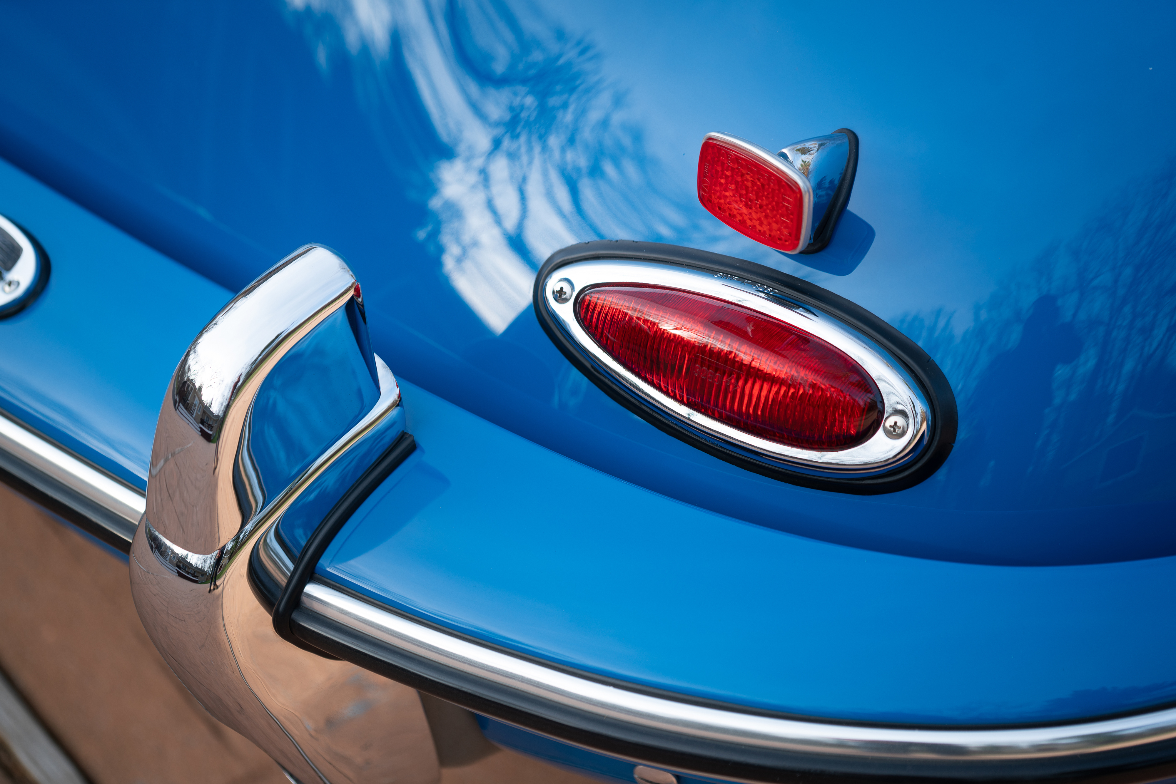 1960 Porsche 356 B 1600 Roadster by Drauz in Royal Blue