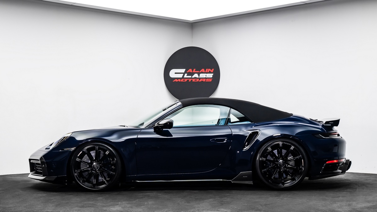 2024 Porsche 911 Turbo S Cabriolet BRABUS 900 in Deep Blue Metallic