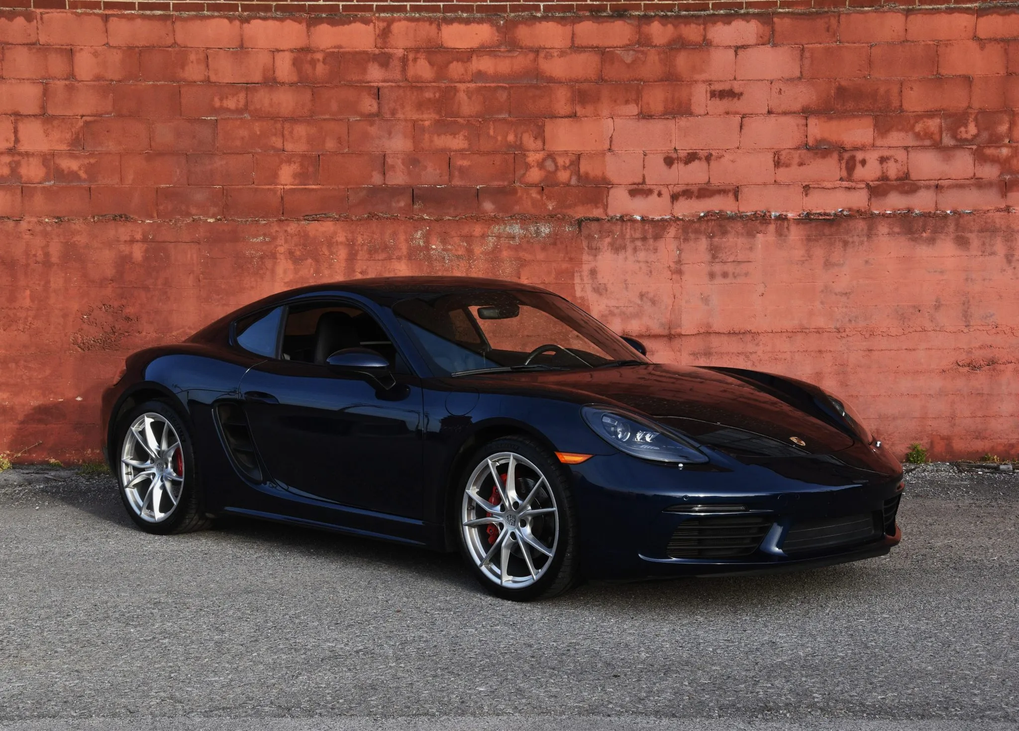 2018 Porsche 718 Cayman S in Night Blue Metallic